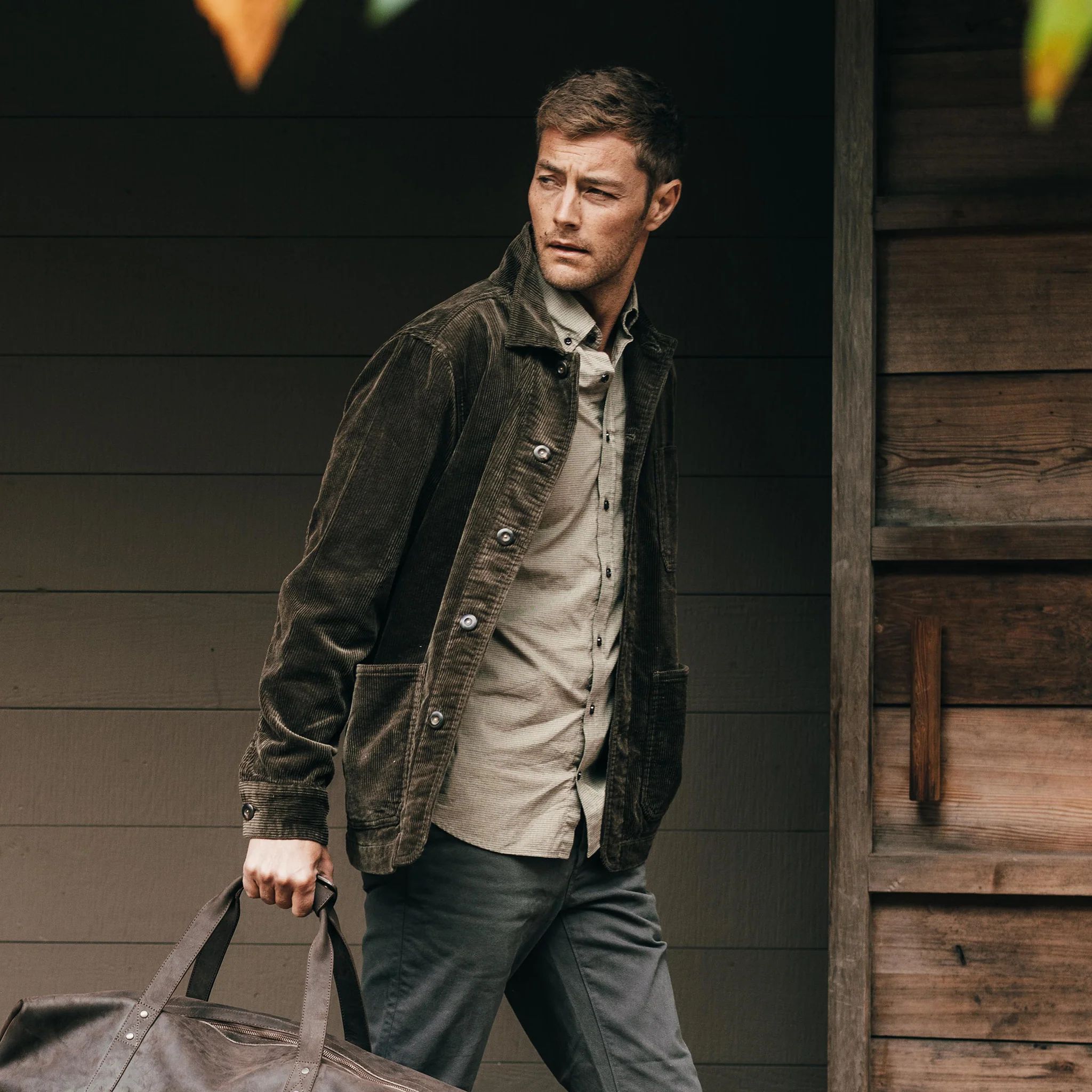 The Ojai Jacket in Army Cord - Image 4