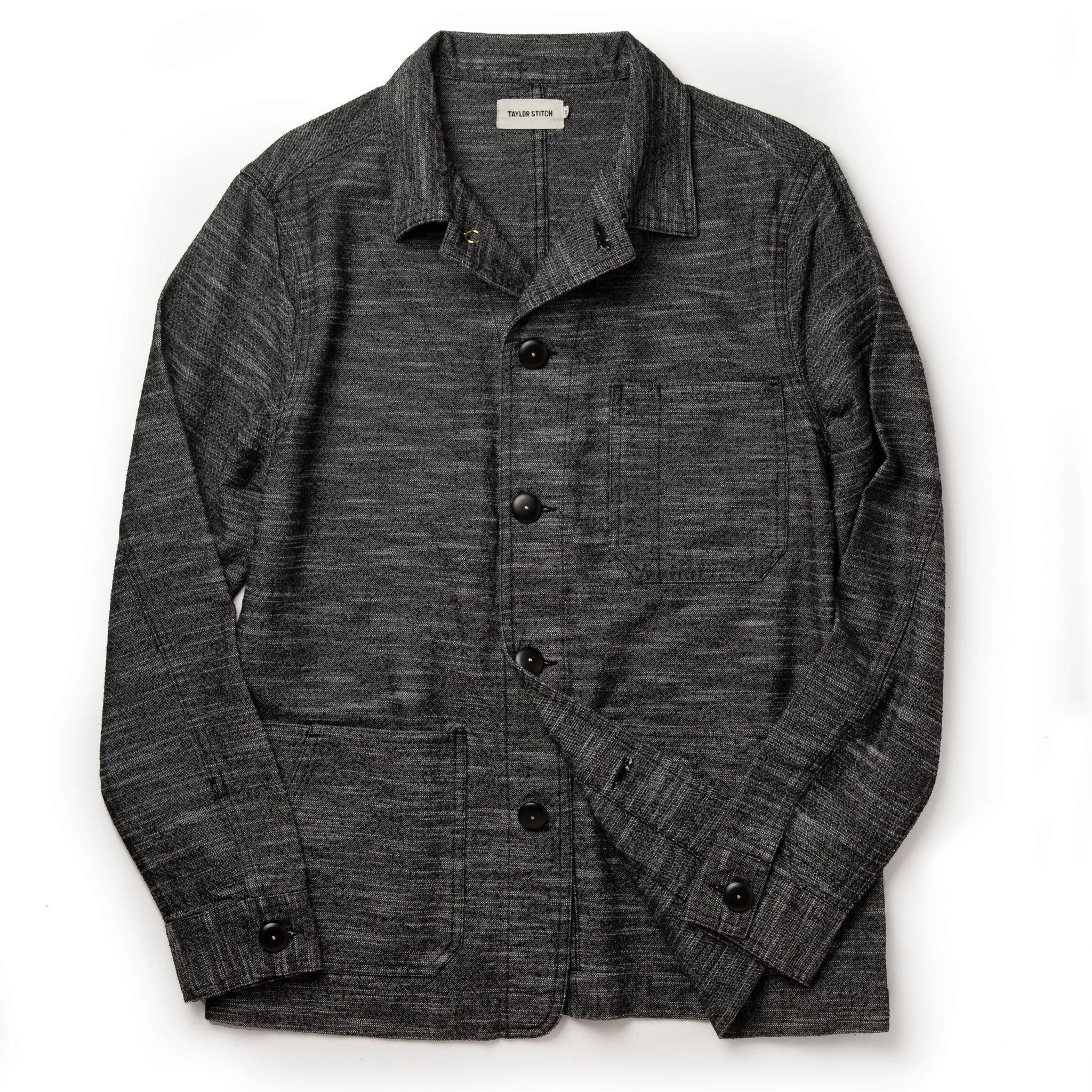 The Ojai Jacket in Black Cross Dye - Image 10