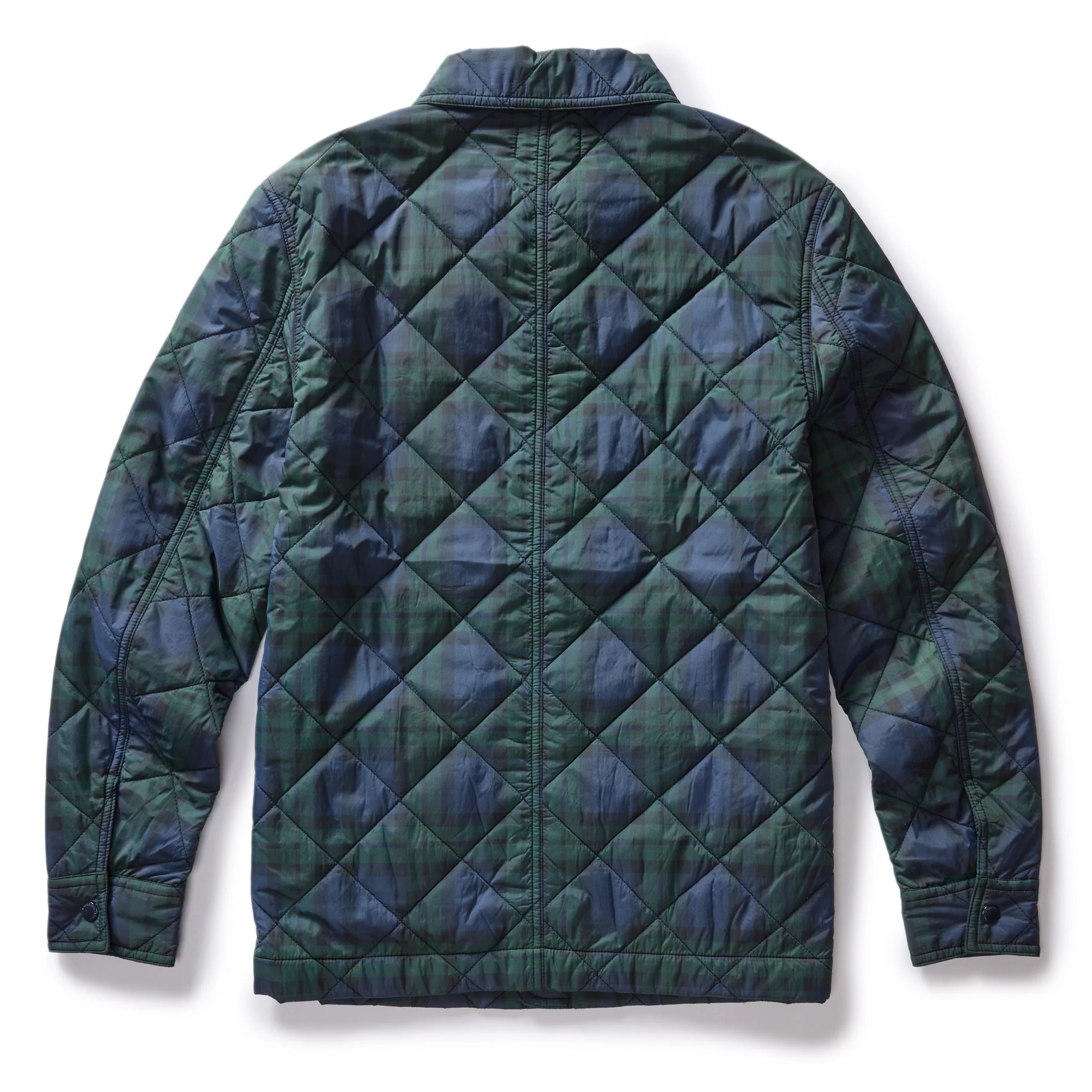 The Ojai Jacket in Blackwatch Plaid Diamond Quilt - Image 6
