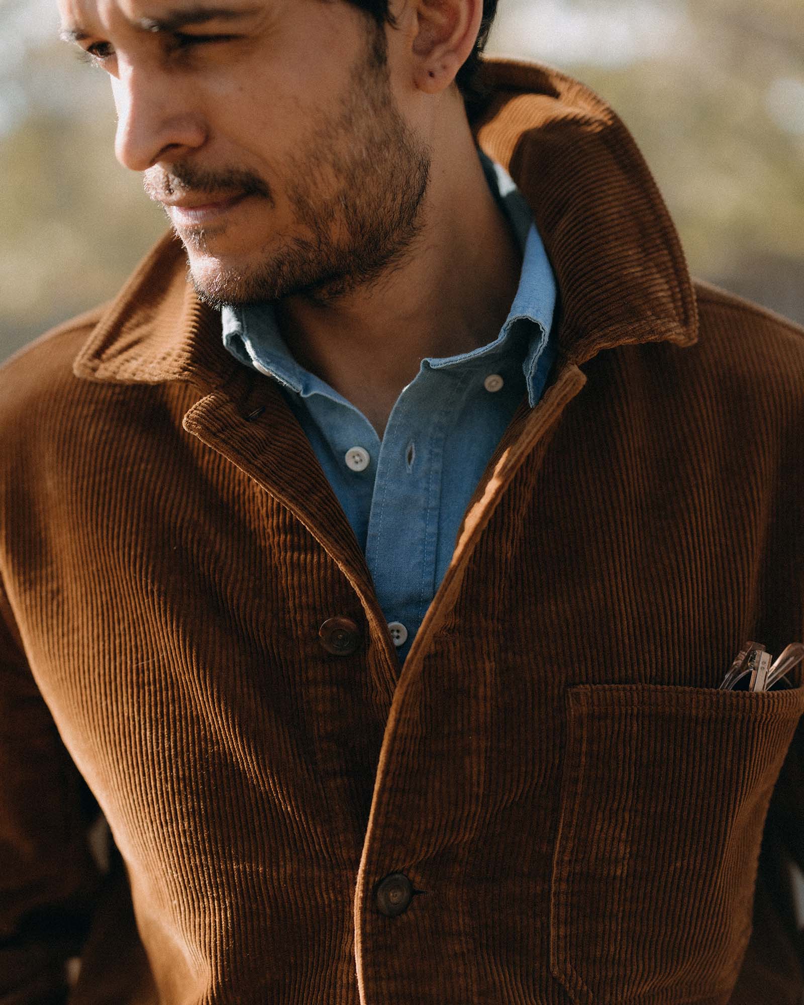The Ojai Jacket in Bourbon Corduroy - Image 3