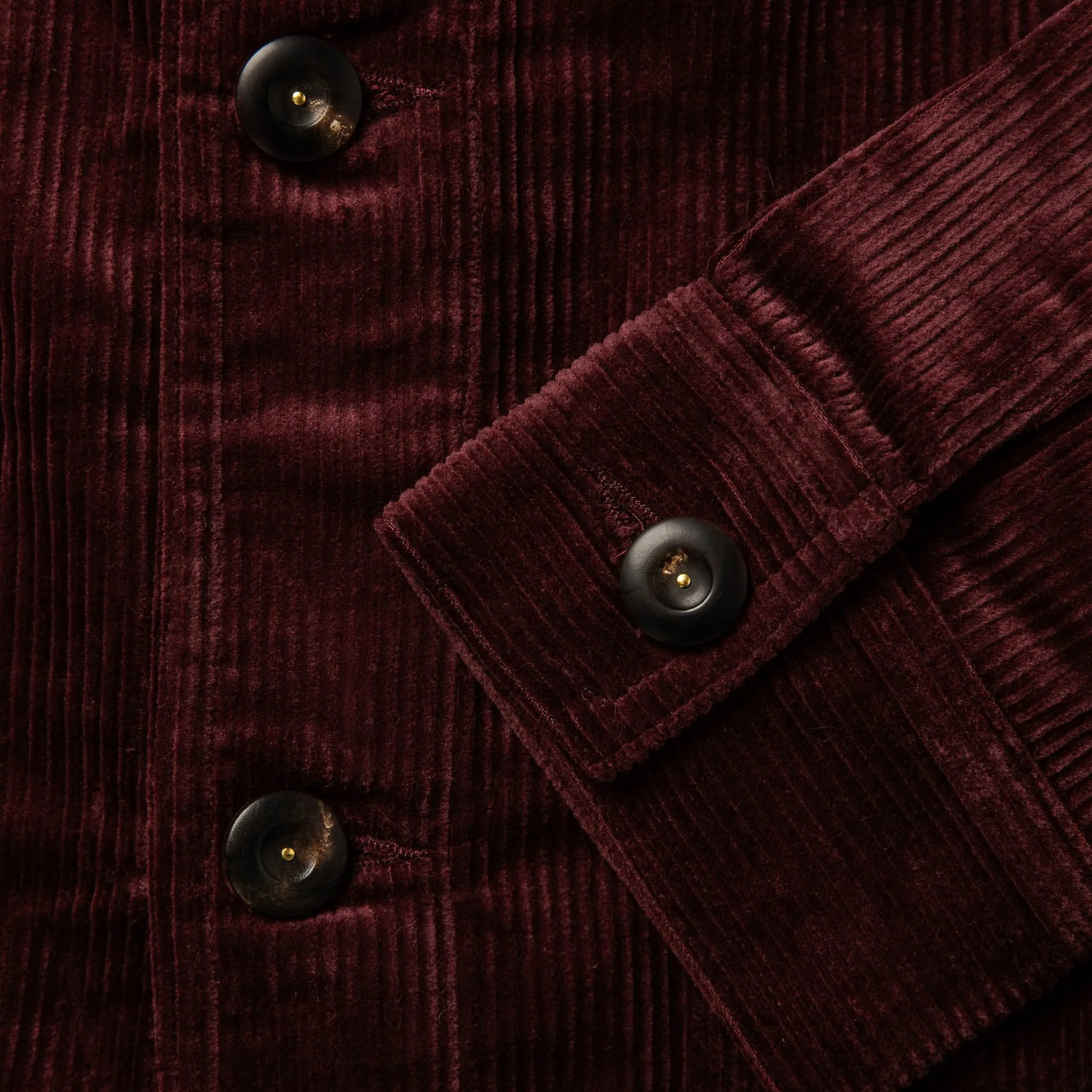 The Ojai Jacket in Burgundy Cord - Image 7