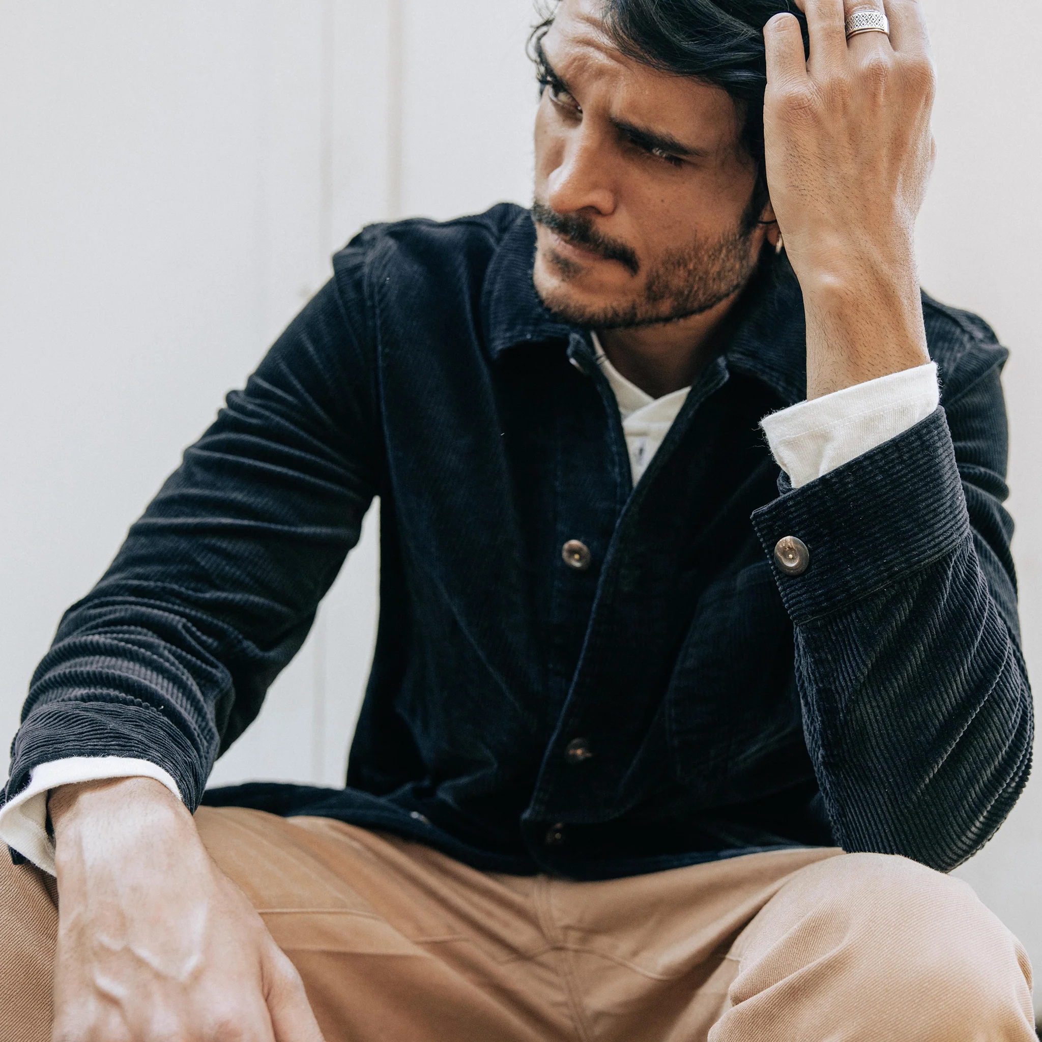 The Ojai Jacket in Coal Cord - Image 4