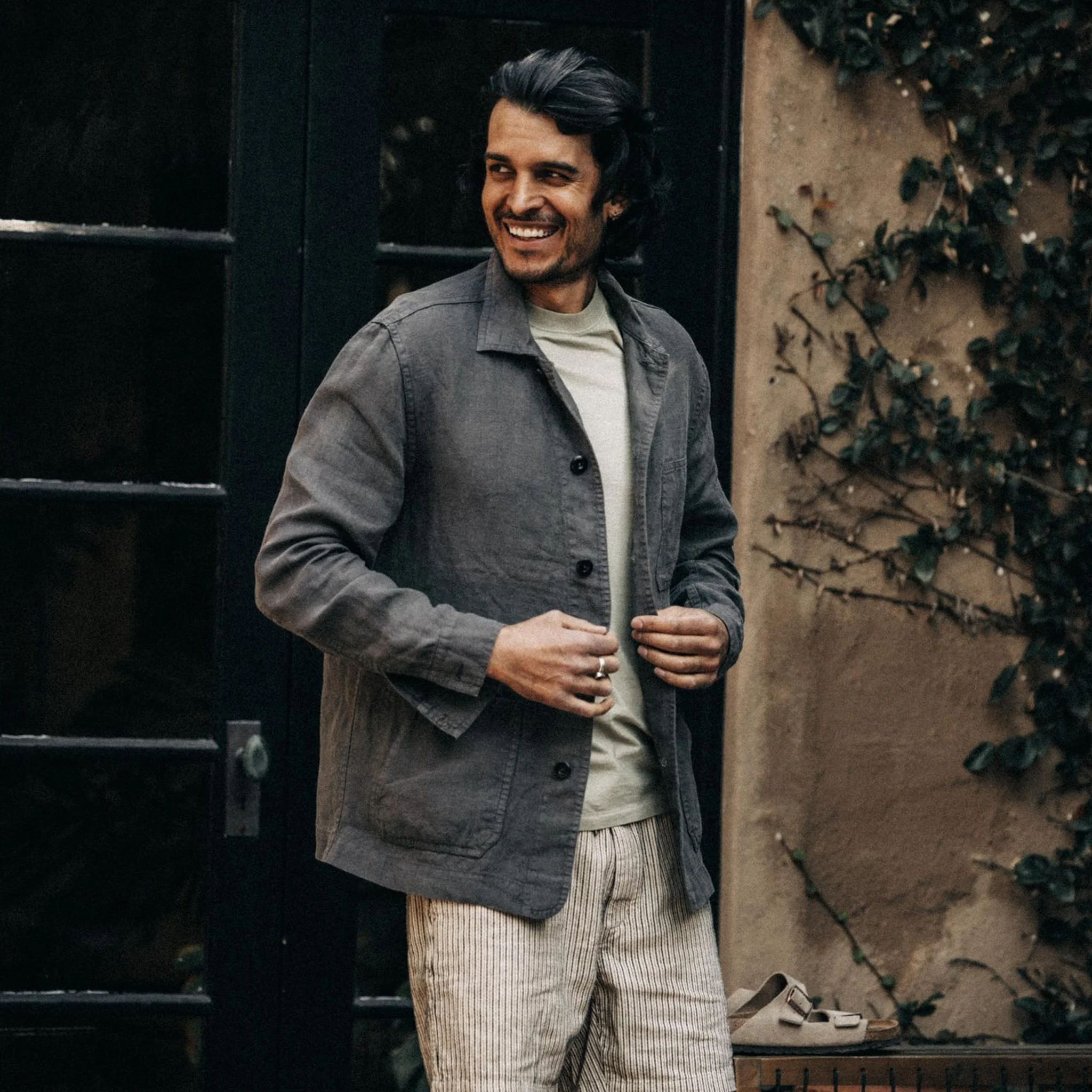 The Ojai Jacket in Granite Hemp - Image 3