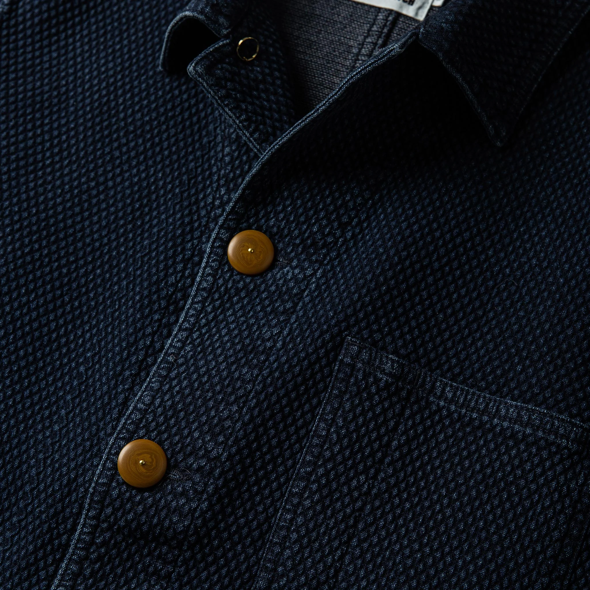 The Ojai Jacket in Indigo Diamond Plate - Image 6