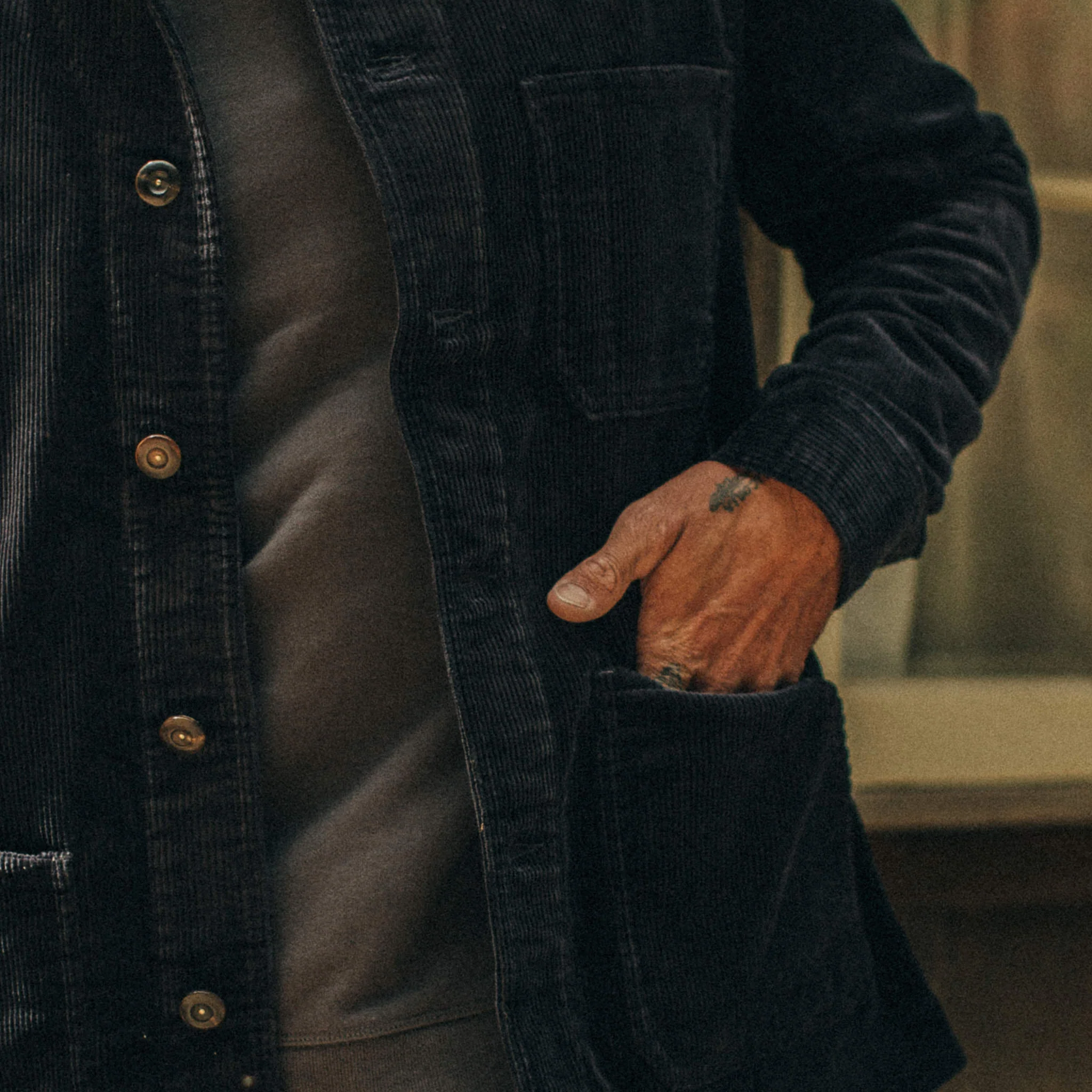 The Ojai Jacket in Midnight Cord - Image 4