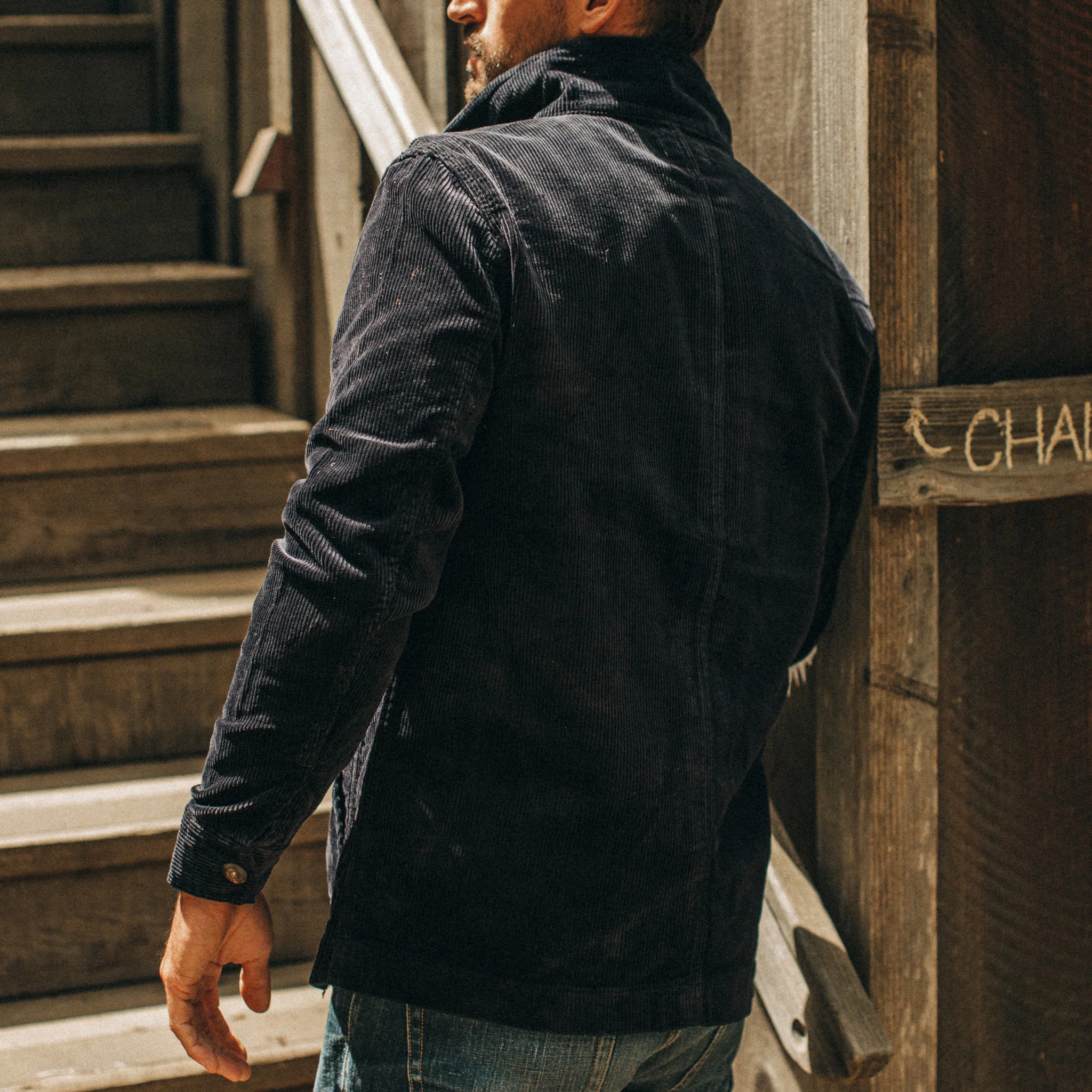 The Ojai Jacket in Midnight Cord - Image 5