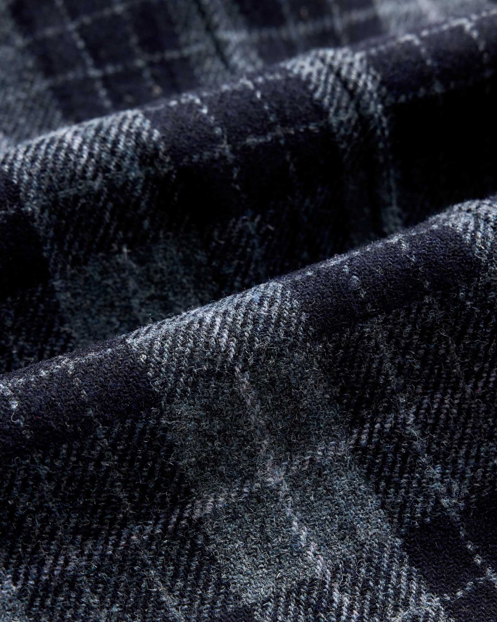 The Ojai Jacket in Midnight Tartan Harris Tweed Wool - Image 8
