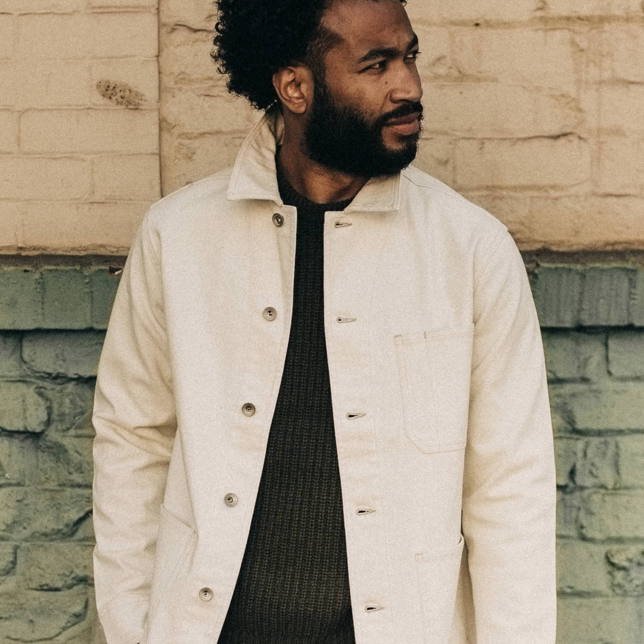 The Ojai Jacket in Natural Boss Duck - Image 3