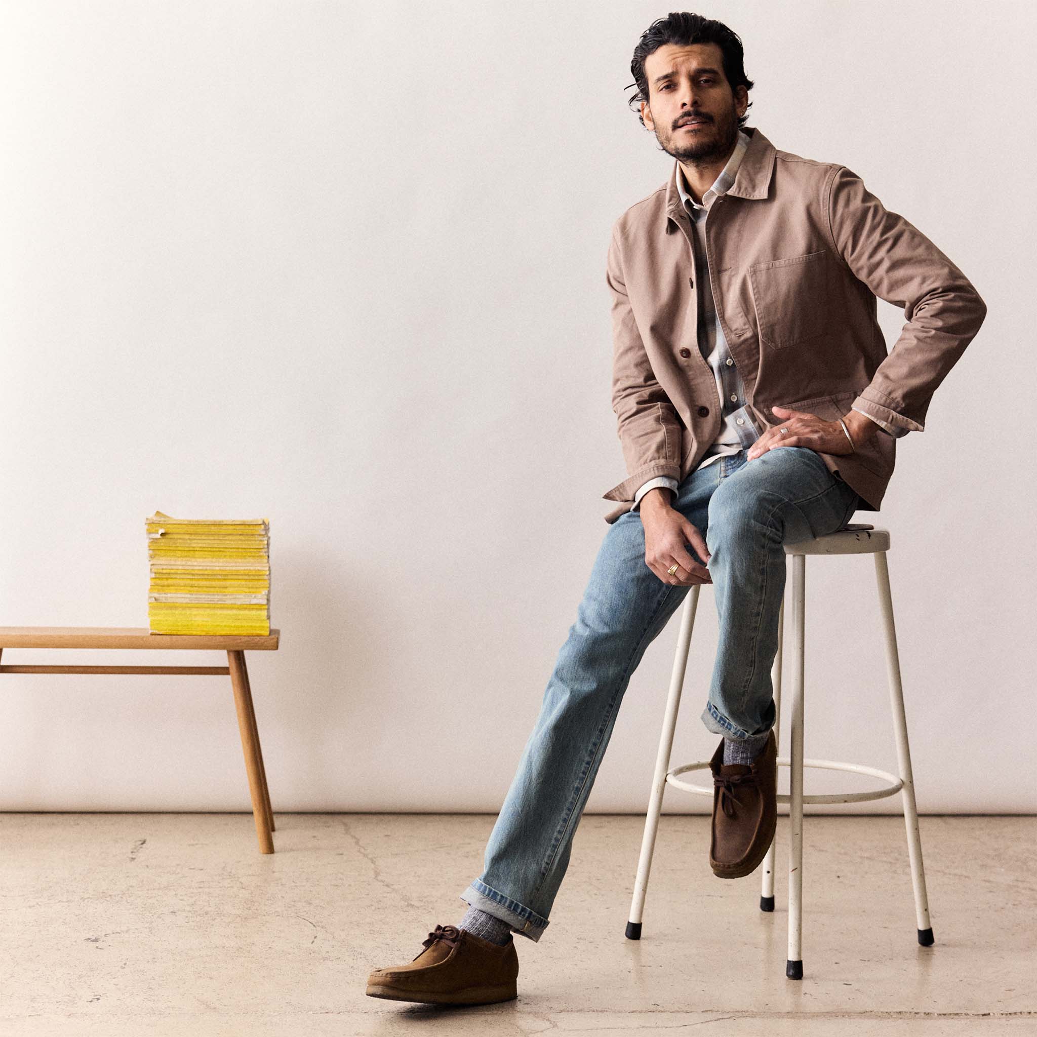 The Ojai Jacket in Organic Dried Earth Foundation Twill - Image 5