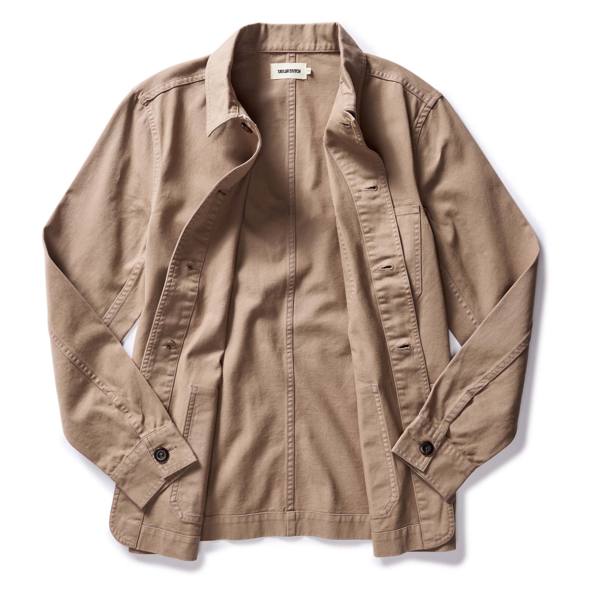 The Ojai Jacket in Organic Dried Earth Foundation Twill - Image 6