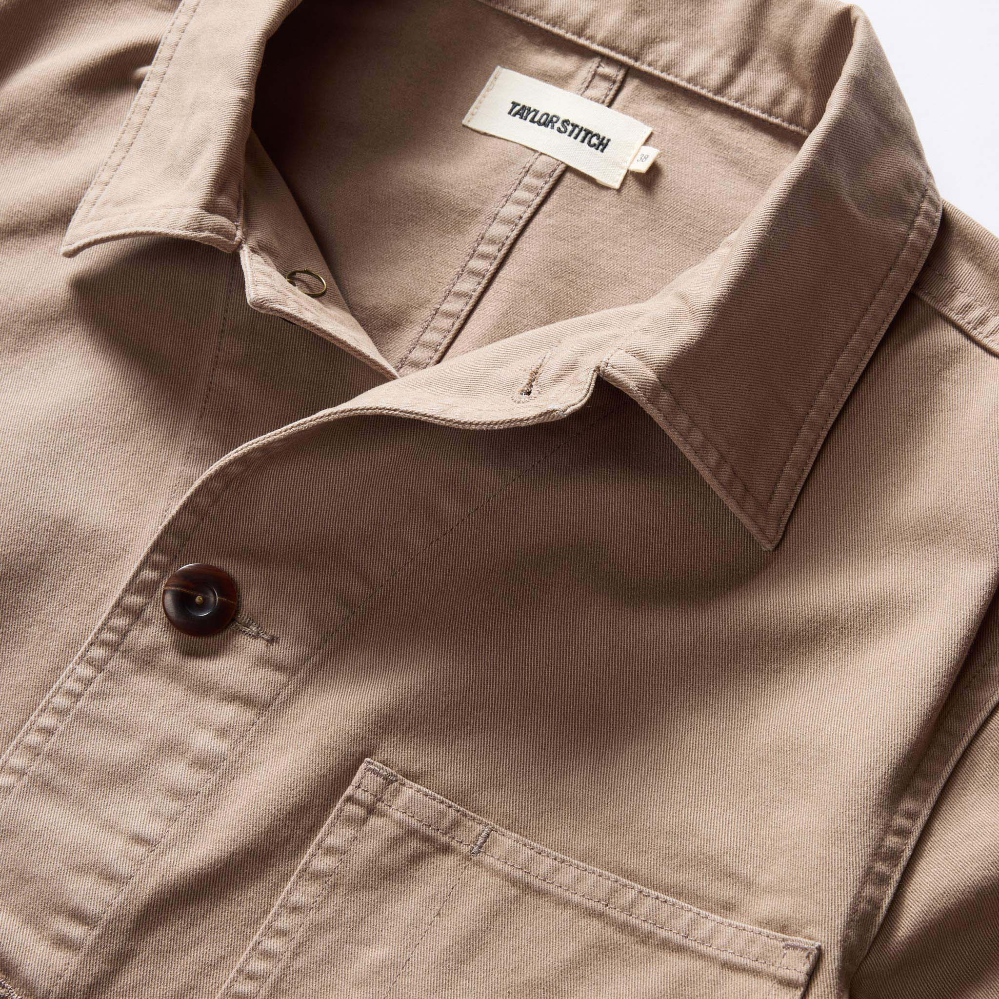 The Ojai Jacket in Organic Dried Earth Foundation Twill - Image 8