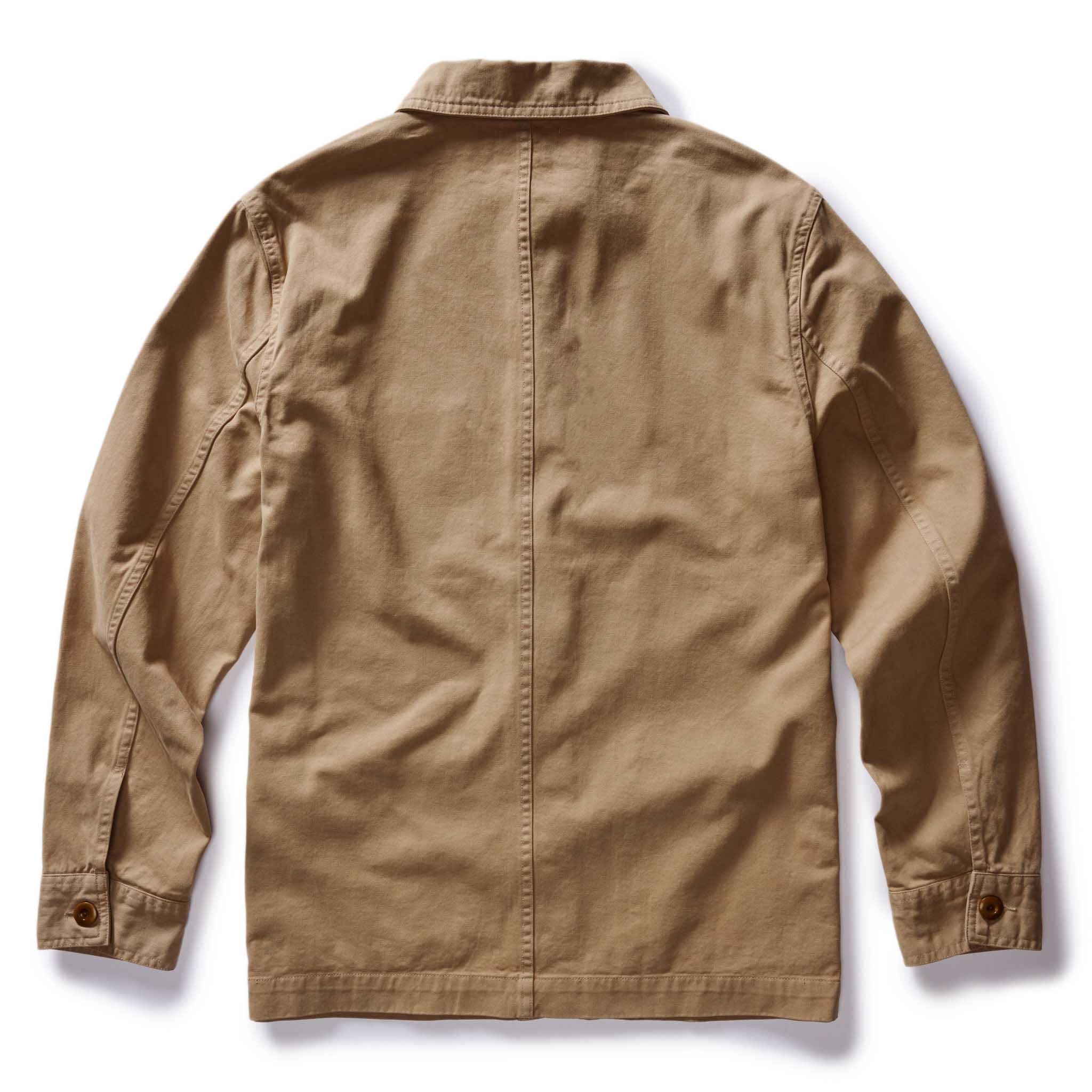 The Ojai Jacket in Organic Light Khaki Foundation Twill - Image 7
