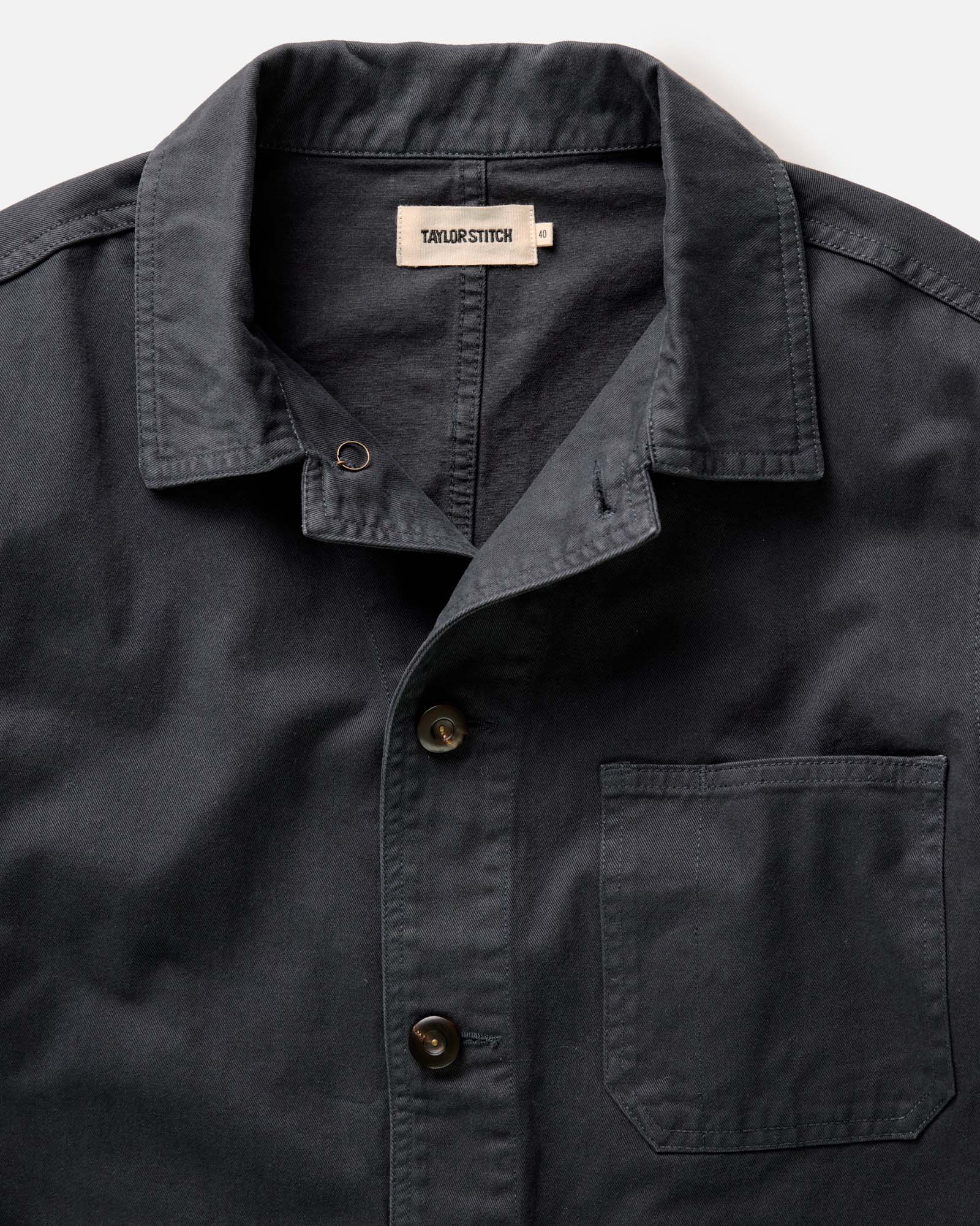 The Ojai Jacket in Organic Navy Foundation Twill - Image 4