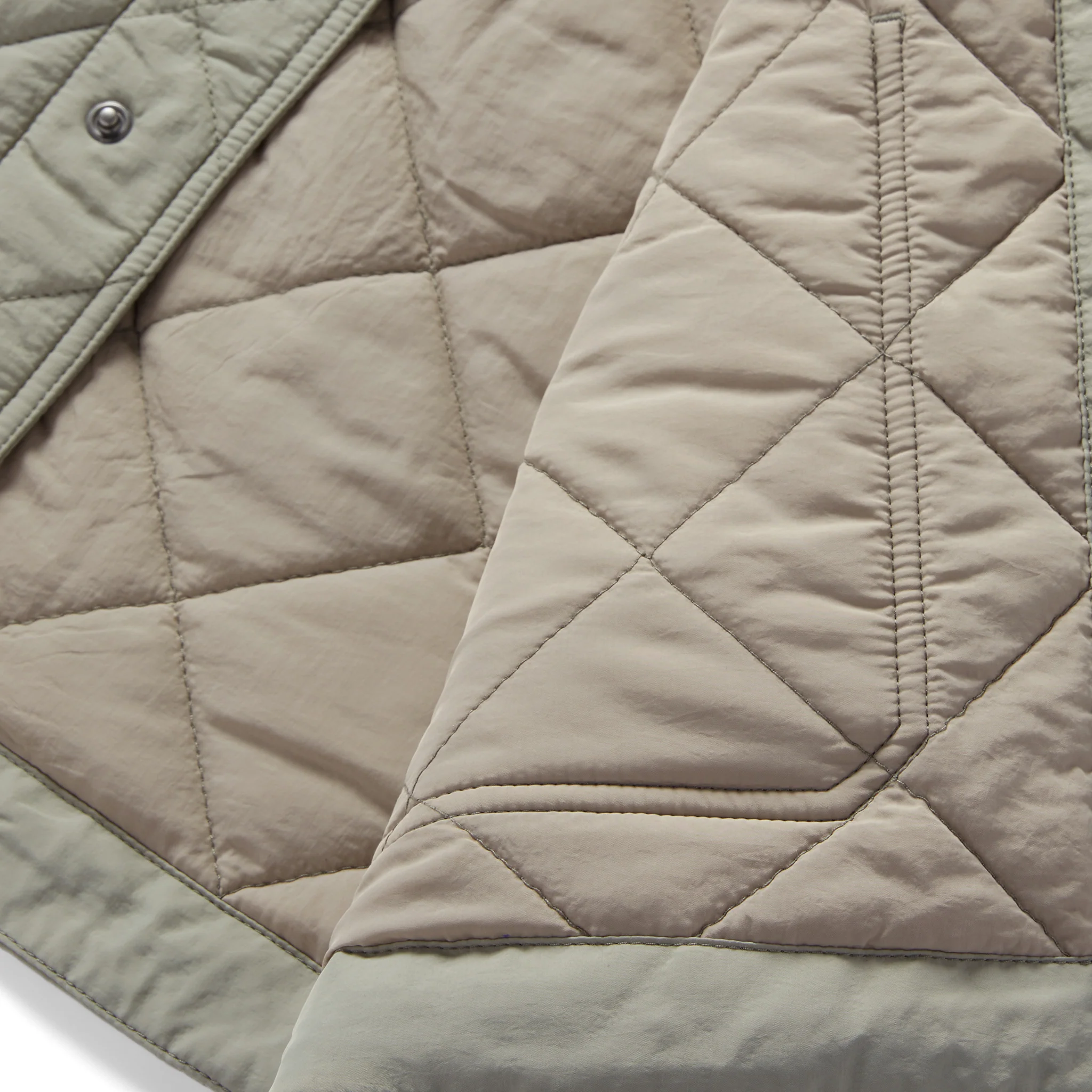 The Ojai Jacket in Sagebrush Diamond Quilt - Image 5