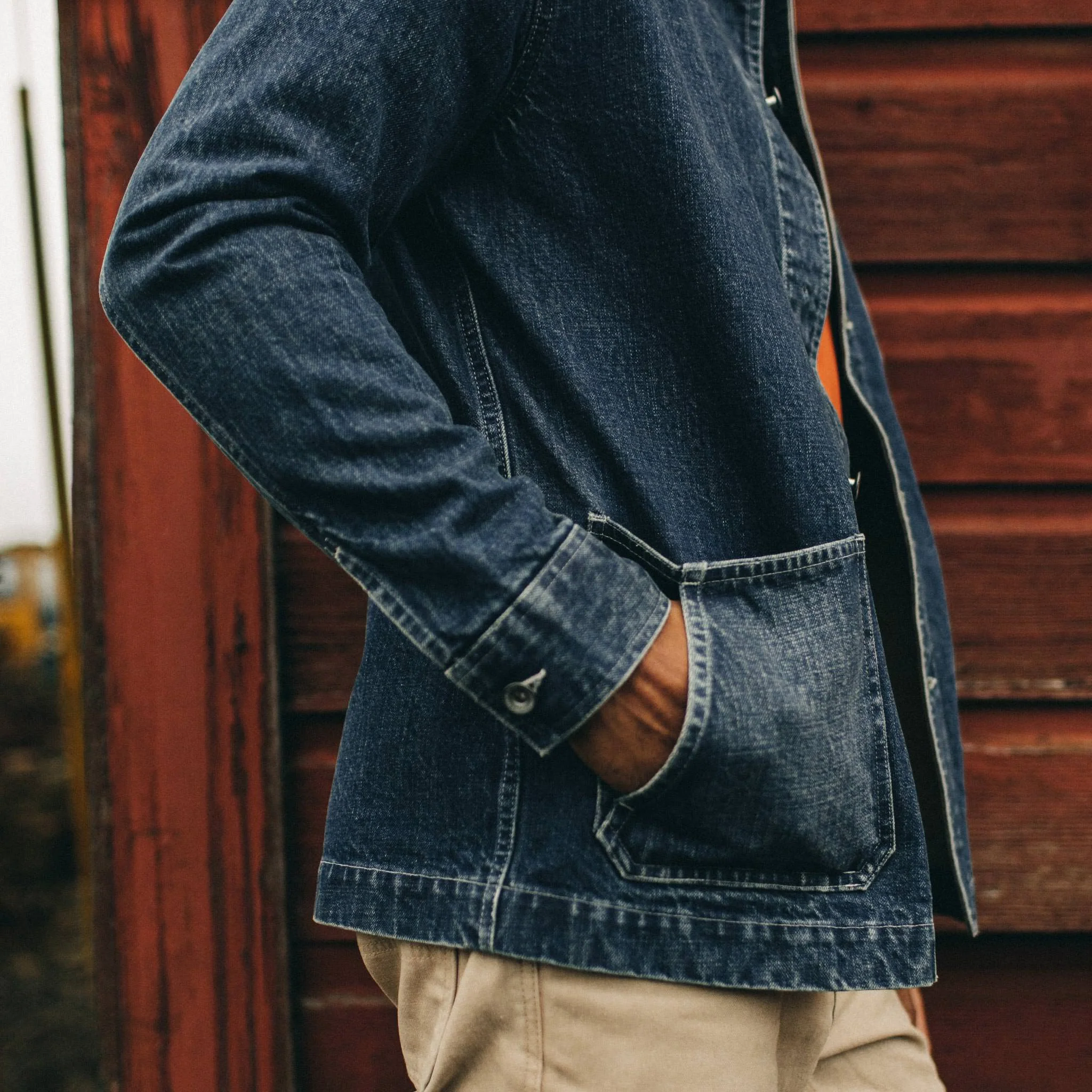 The Ojai Jacket in Sawyer Wash Selvage - Image 4