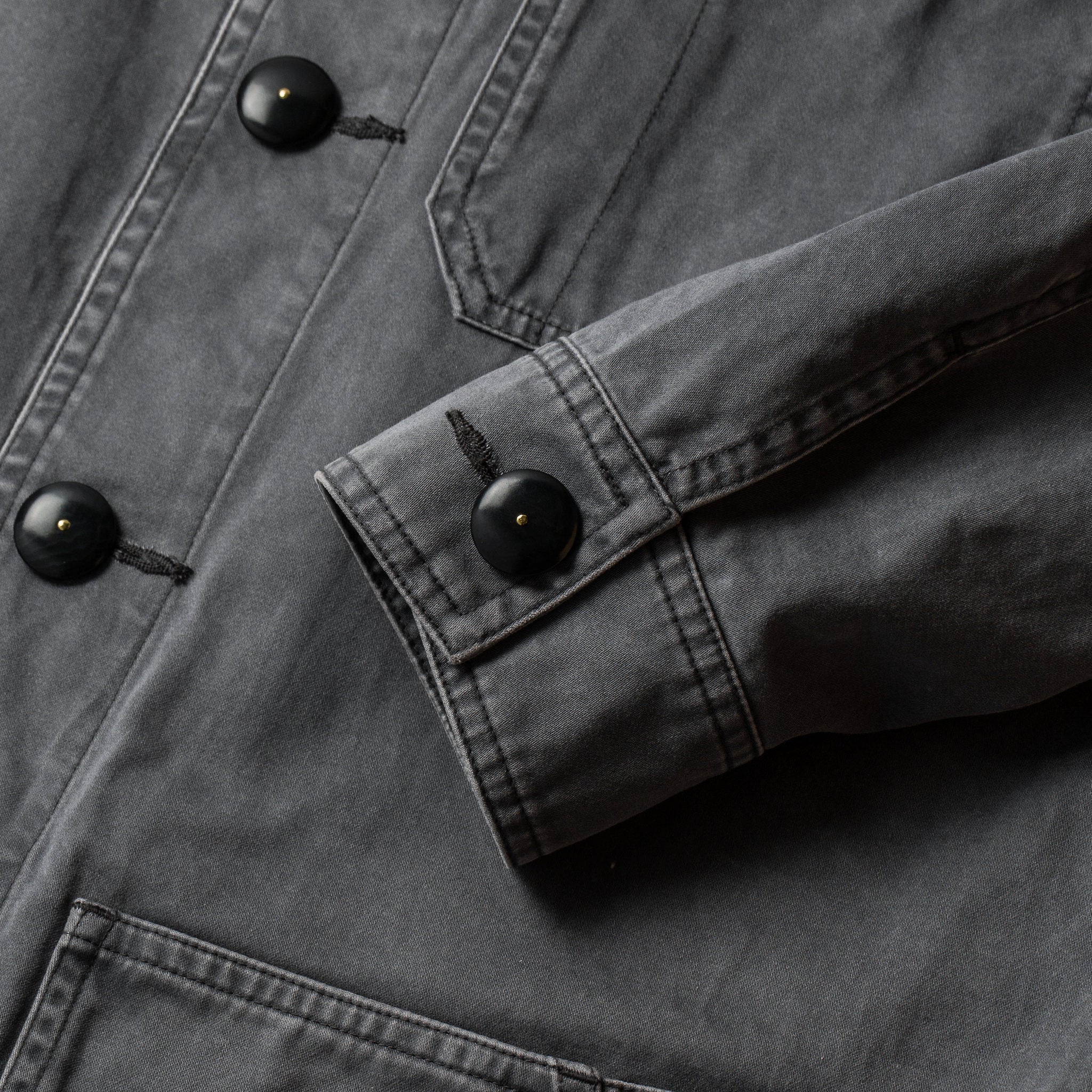 The Ojai Jacket in Washed Charcoal - Image 6