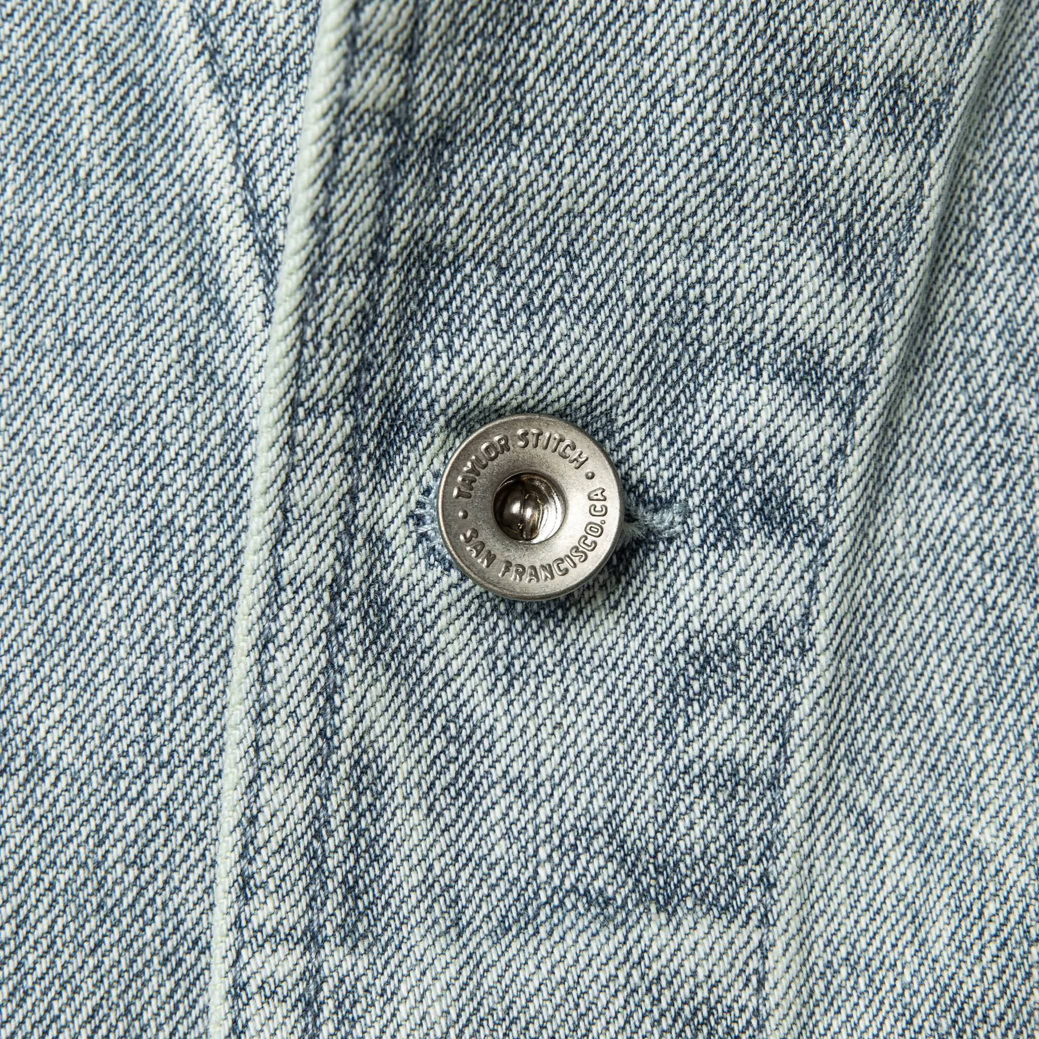 The Ojai Jacket in Washed Denim - Image 9