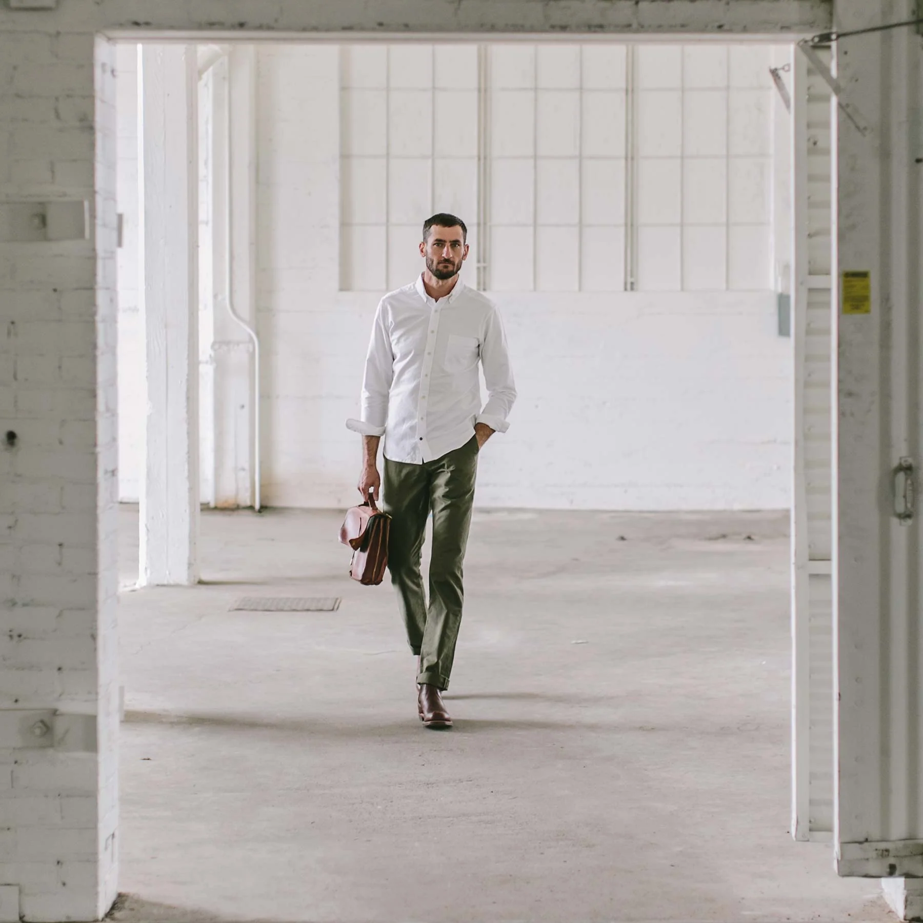 The Democratic Chino in Olive - Image 4