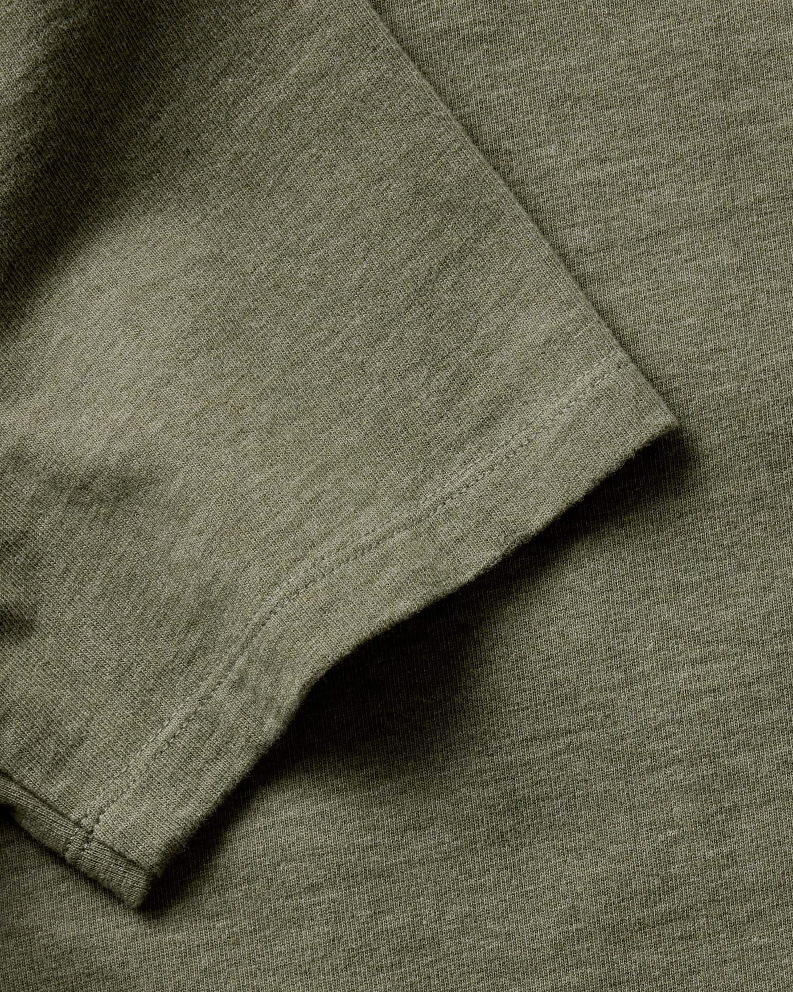 The Organic Cotton Shop Tee in Army Twist - Image 5