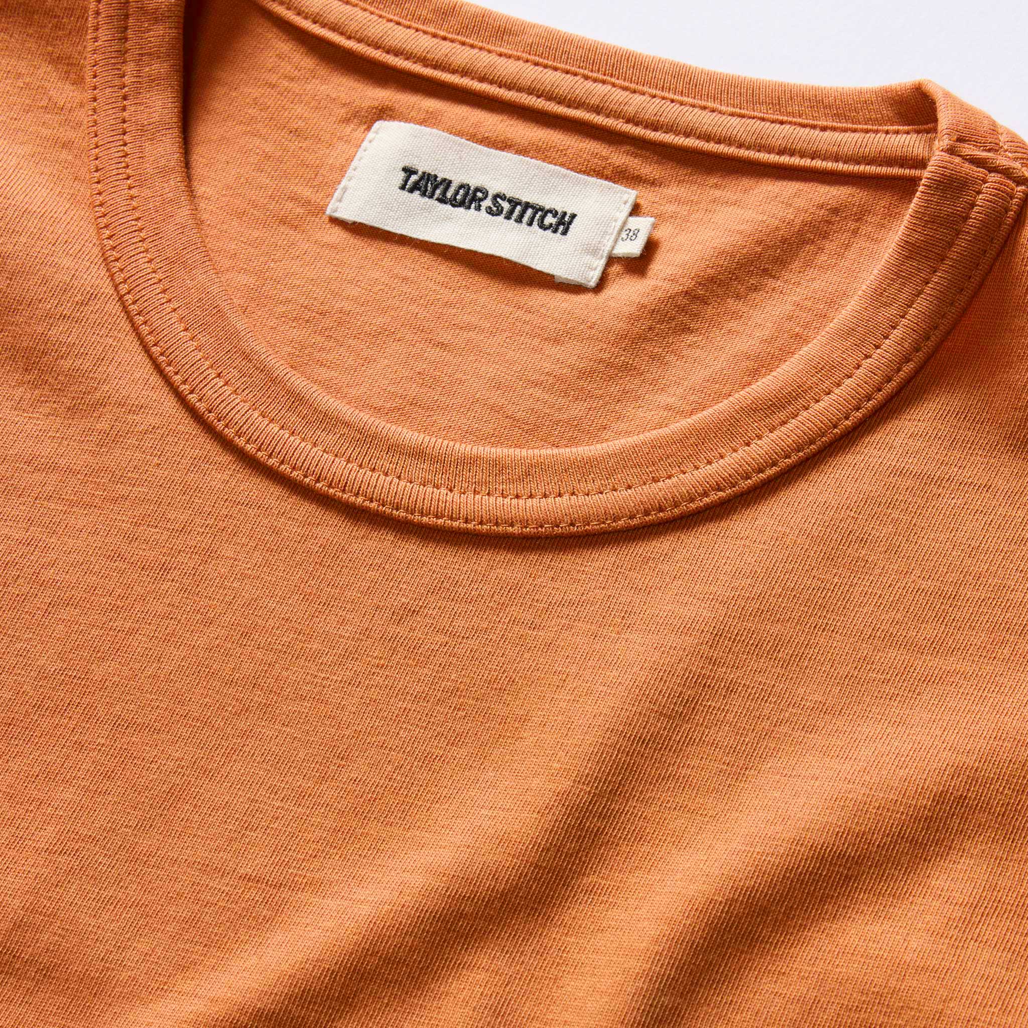 The Organic Cotton Tee in Adobe - Image 6
