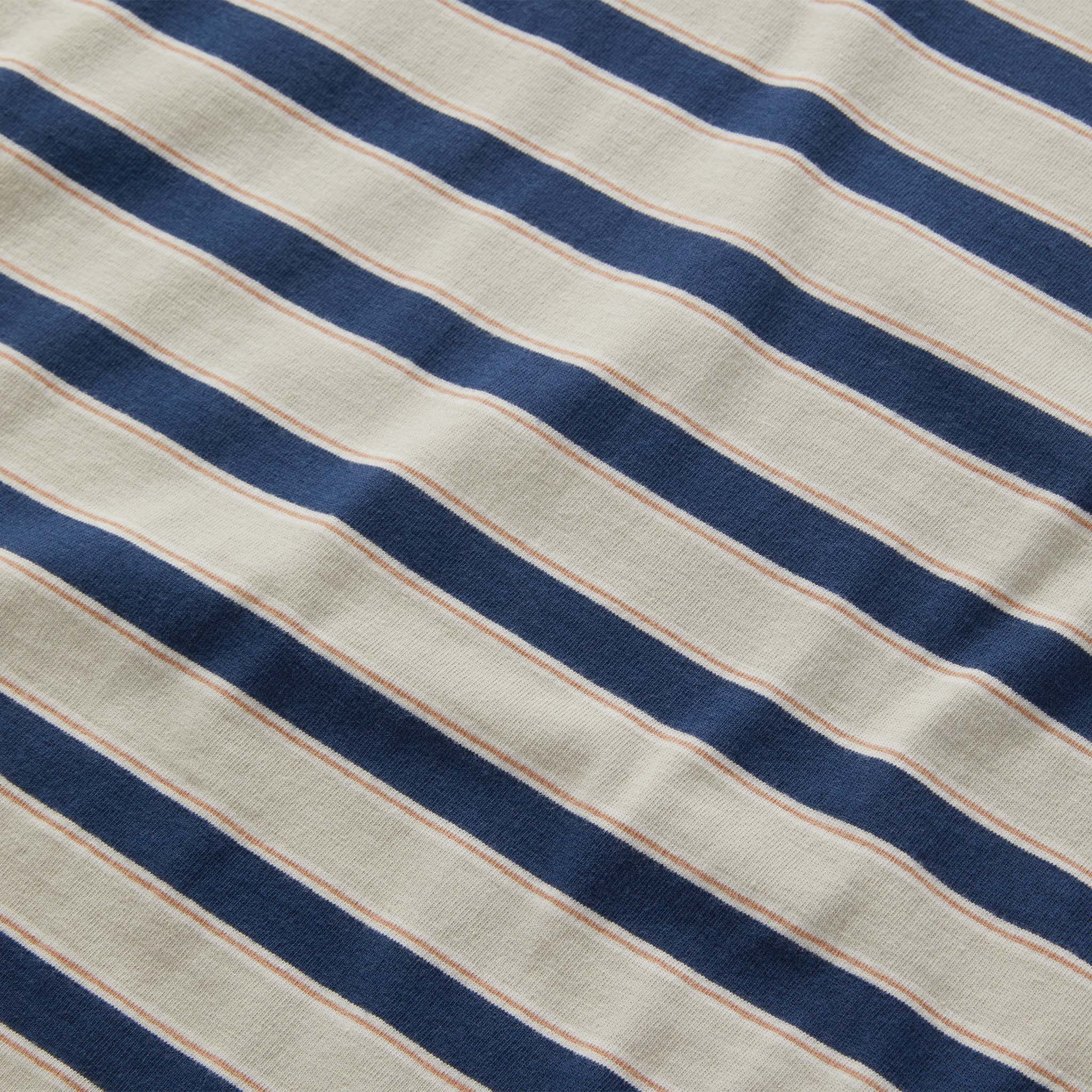 The Organic Cotton Tee in Daybreak Stripe - Image 7