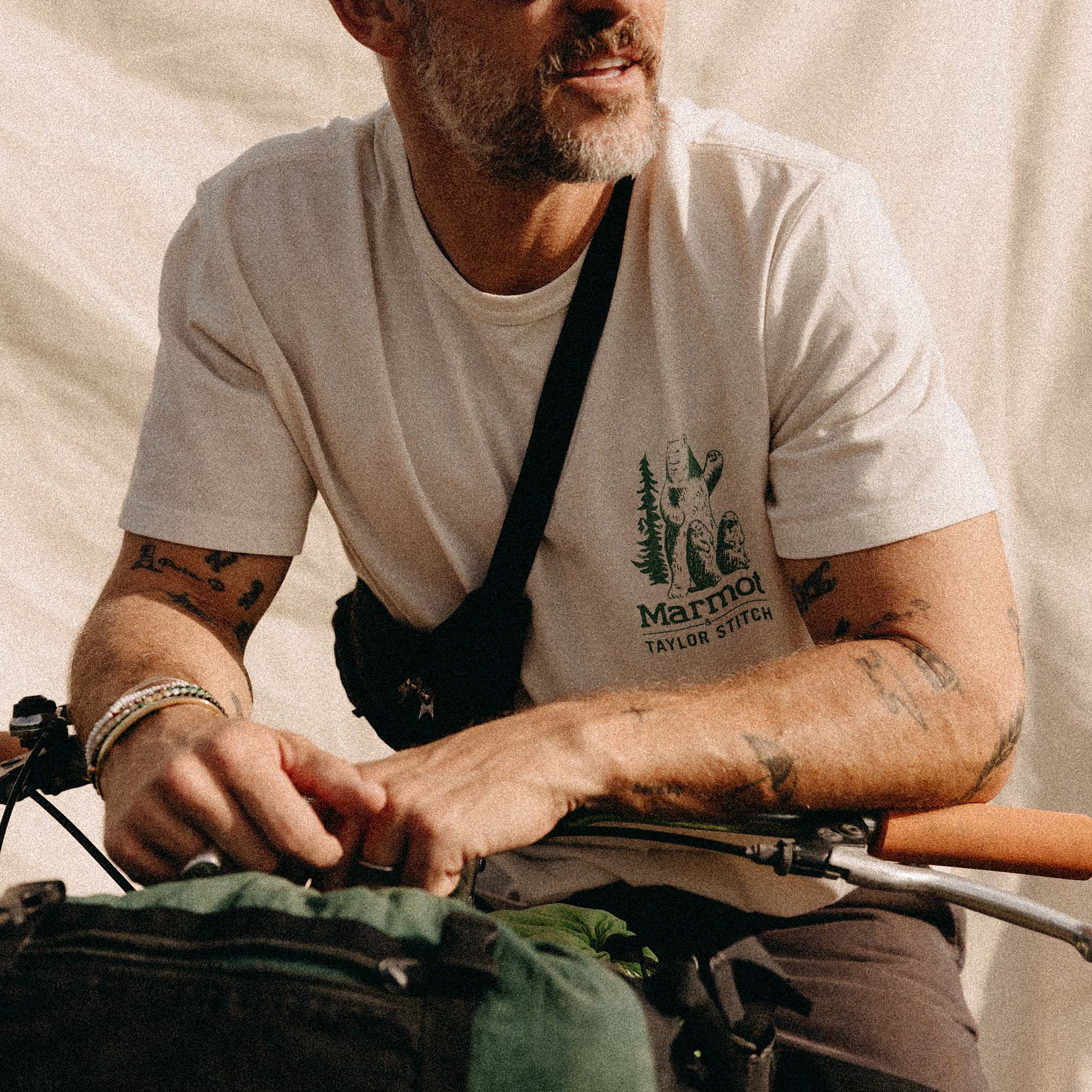 The Organic Cotton Tee in Trail Buddies - Image 3