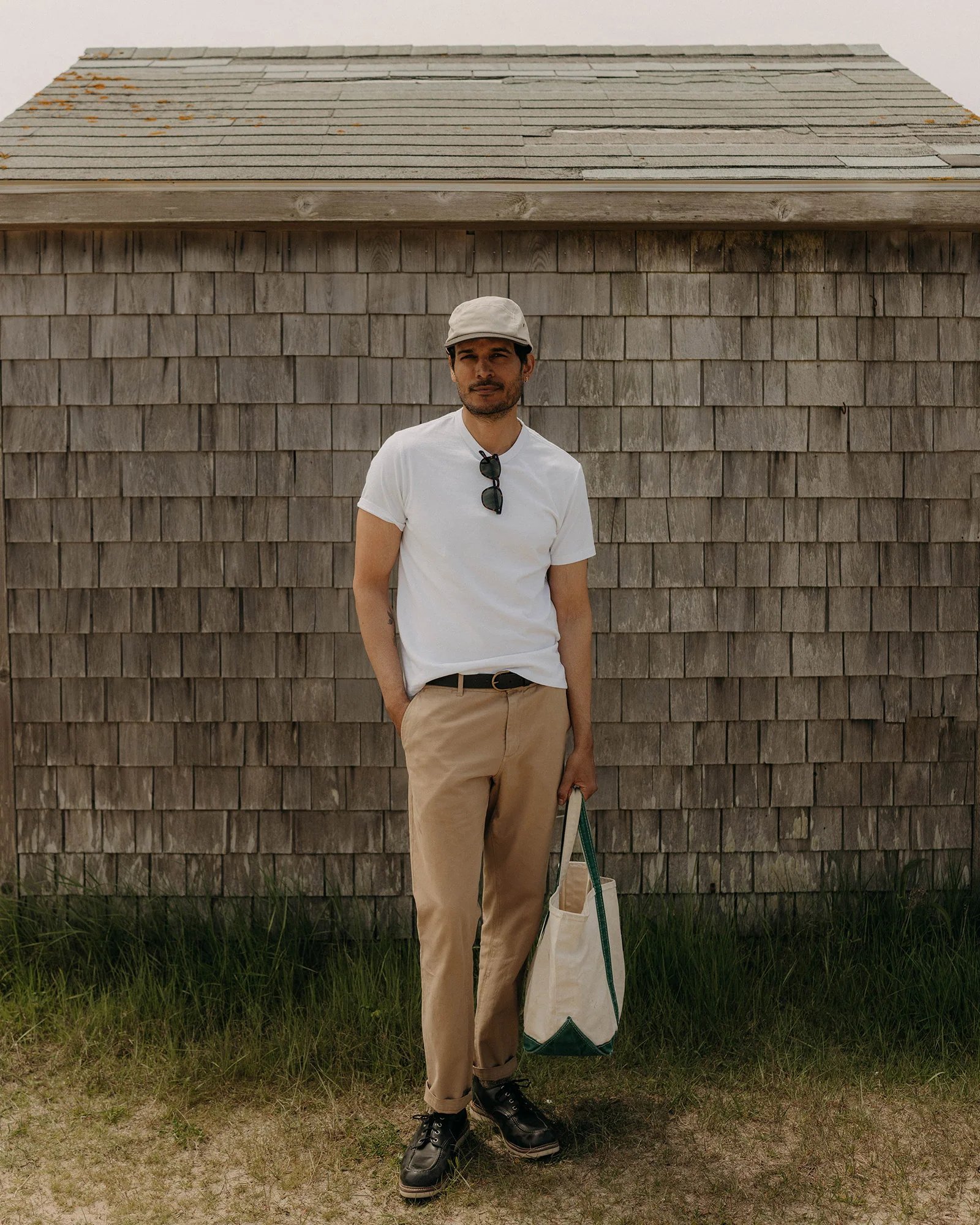 The Organic Cotton Tee in White - Image 3