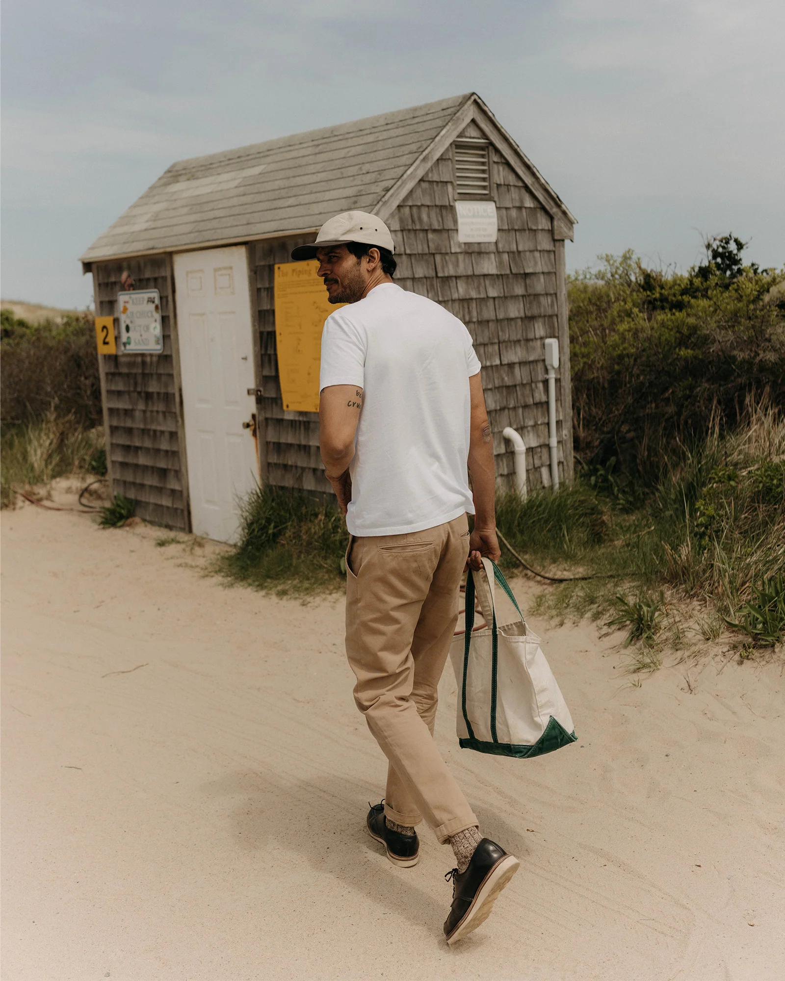 The Organic Cotton Tee in White - Image 5