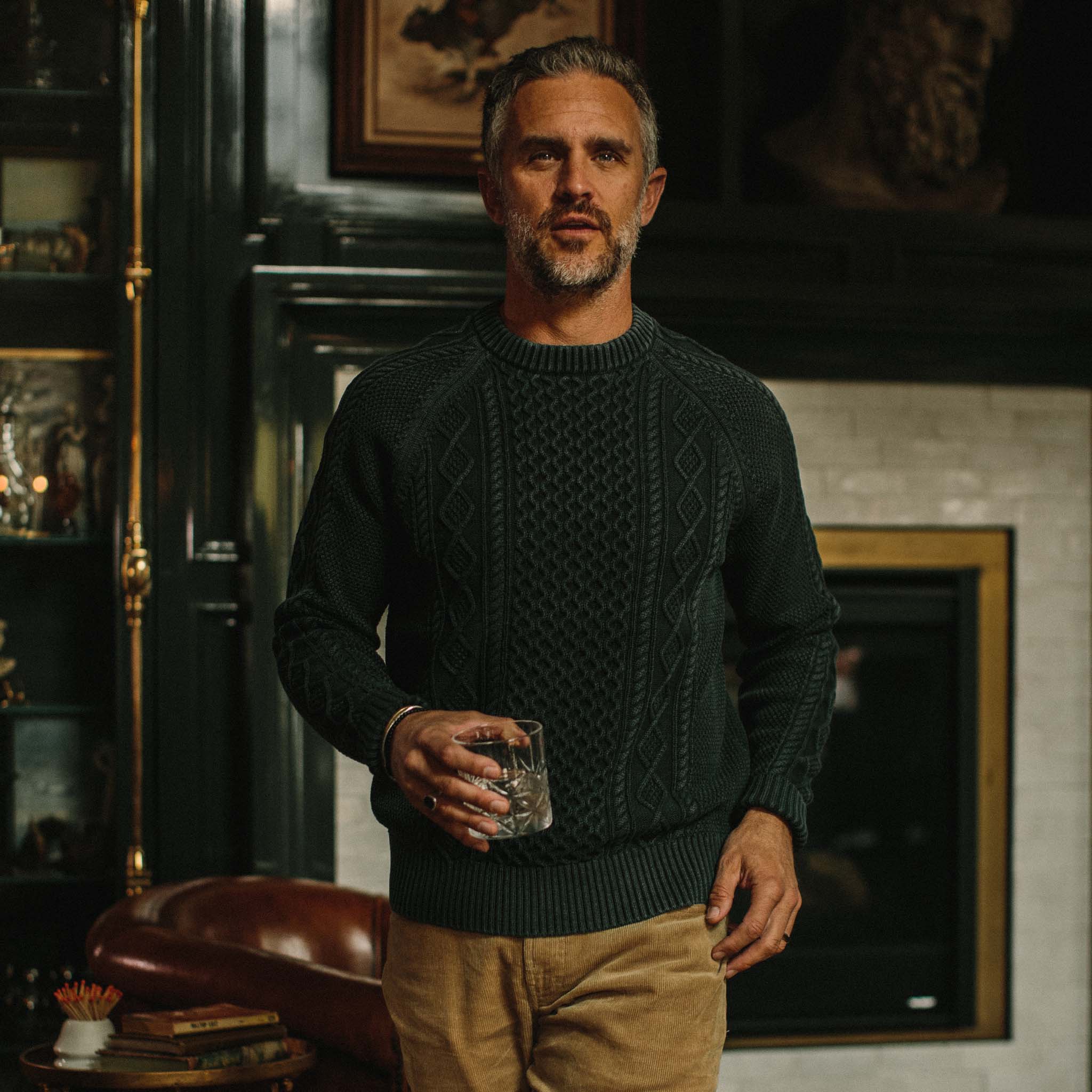 The Orr Sweater in Charcoal - Image 5