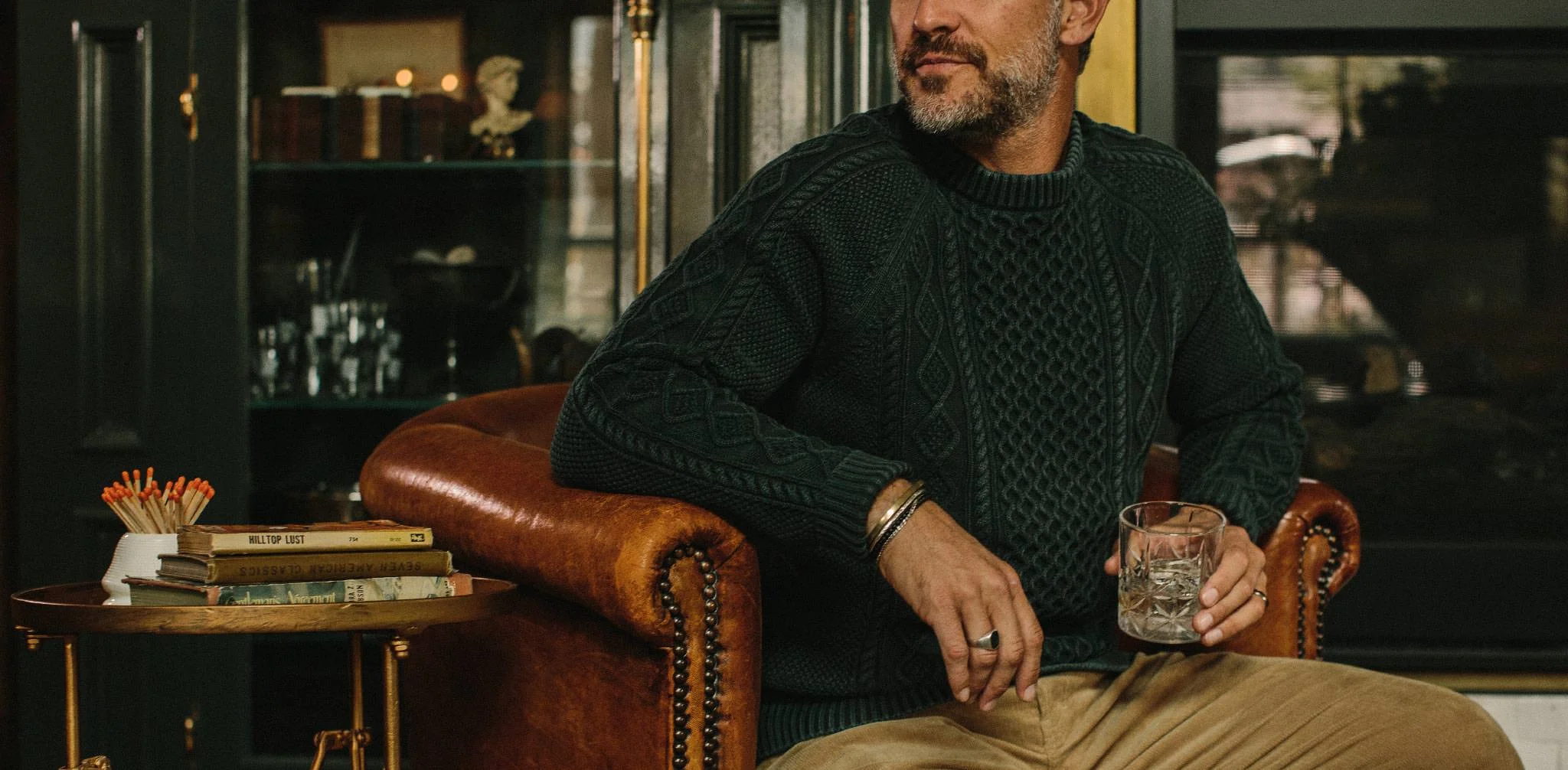 The Orr Sweater in Charcoal - Image 8
