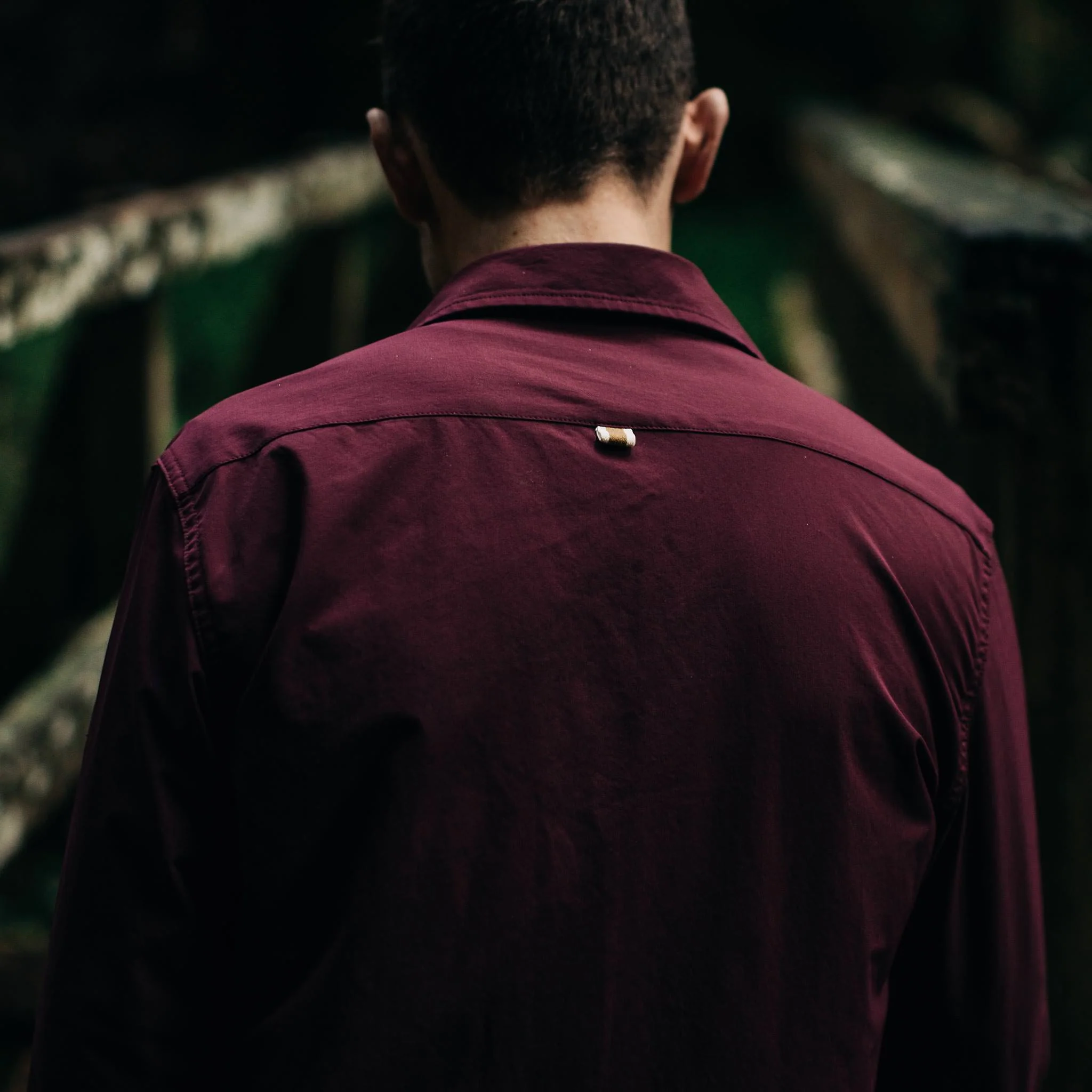 The Over Shirt in Wine - Image 5