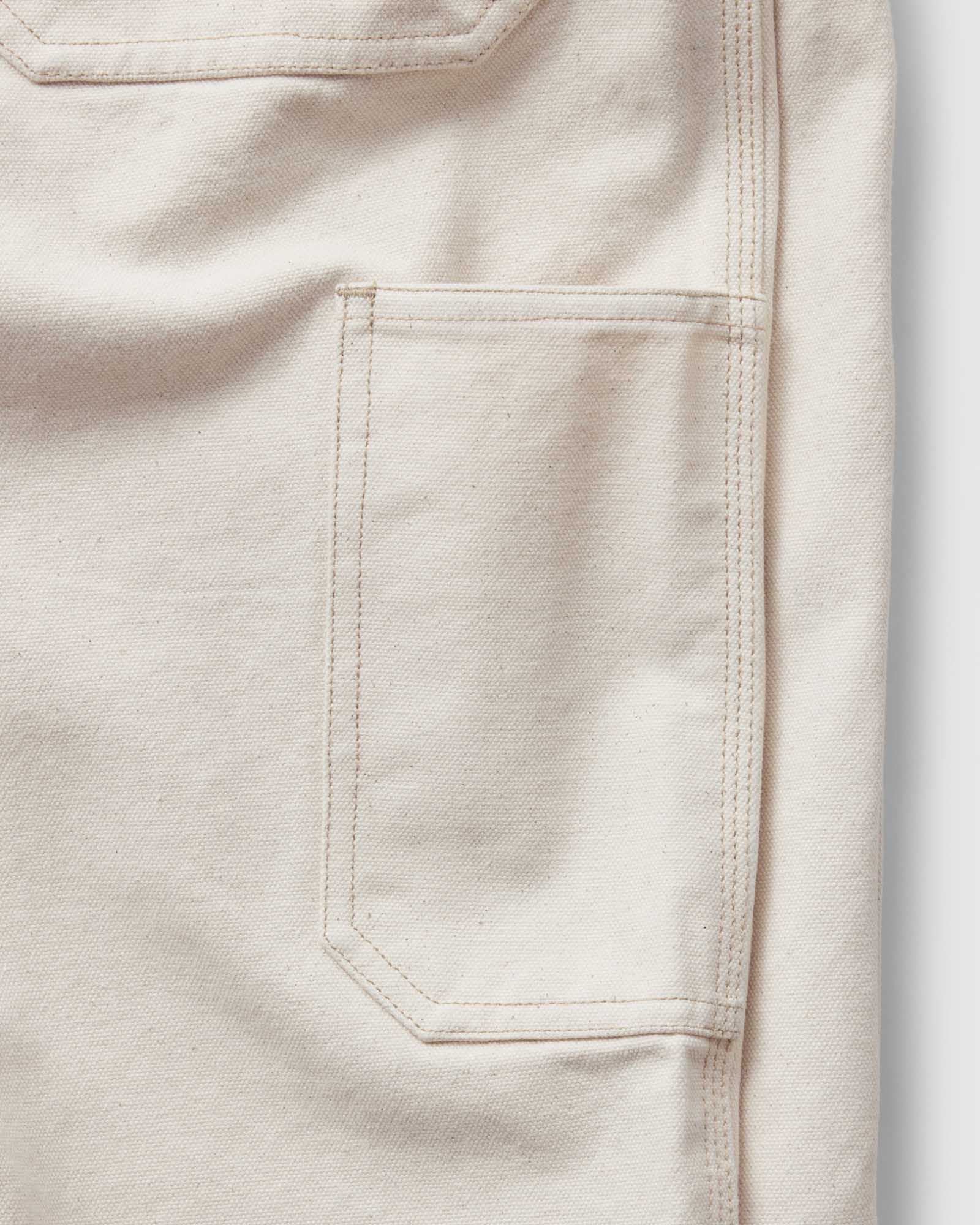 The Painter Pant in Seeded Natural Chipped Canvas - Image 7