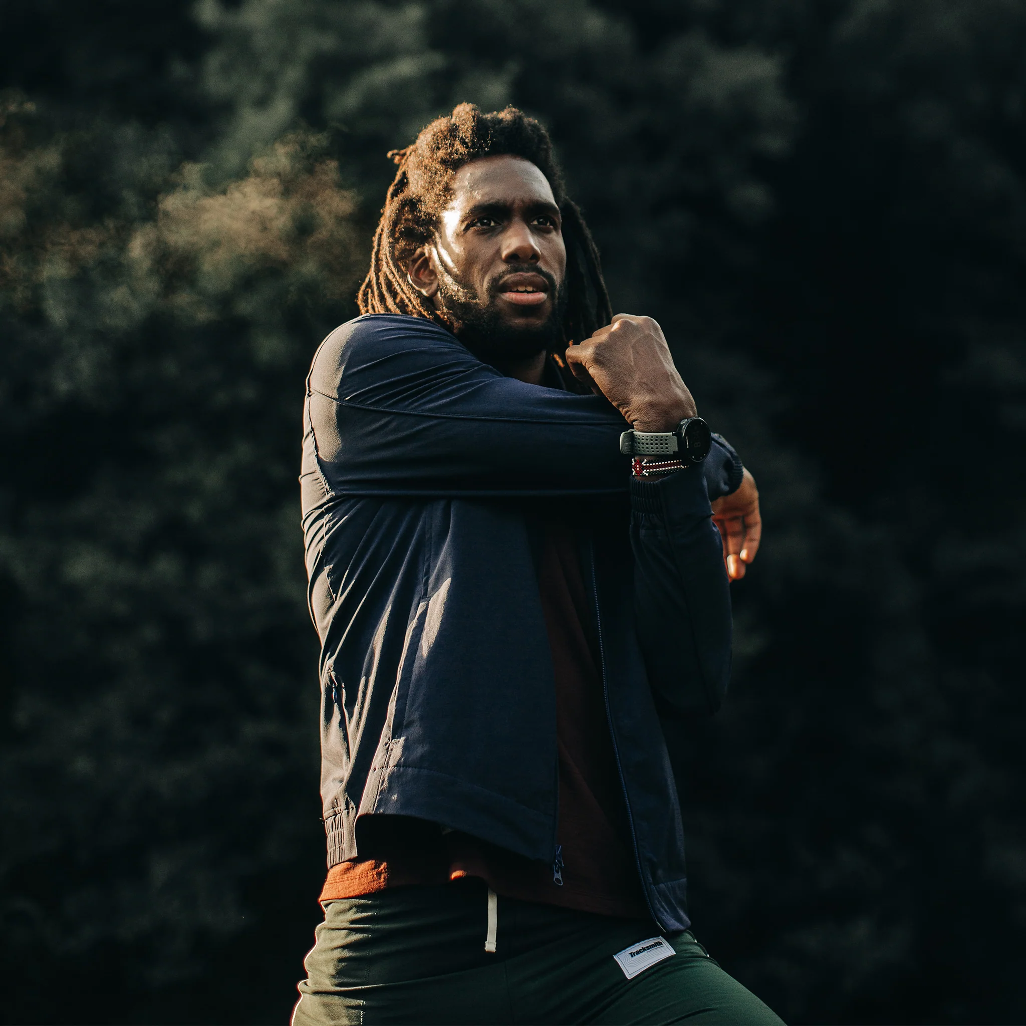 The Park Bomber in Navy - Image 4