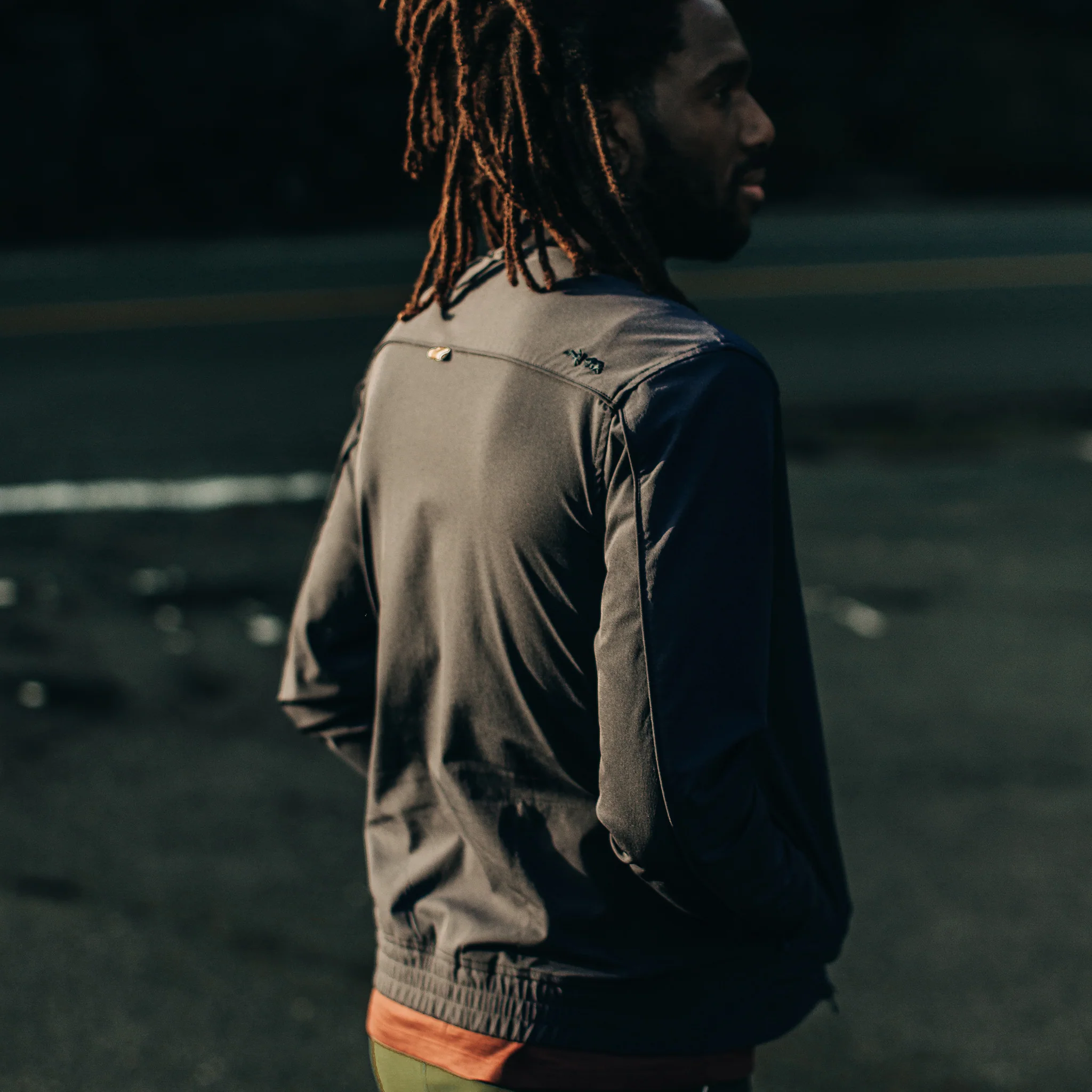 The Park Bomber in Navy - Image 5