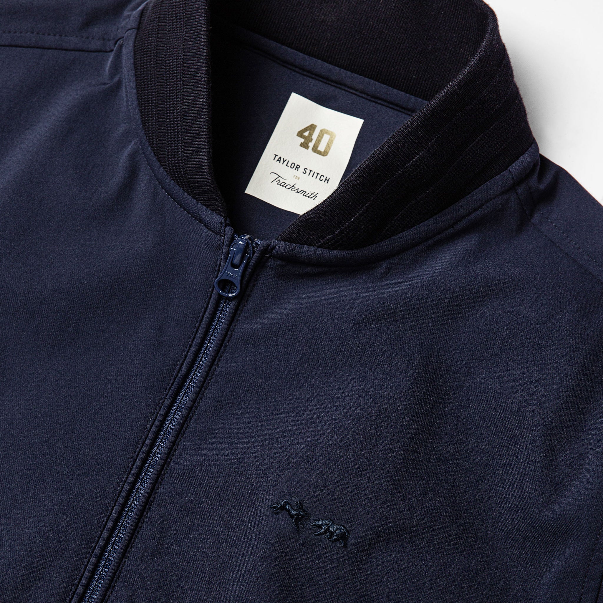The Park Bomber in Navy - Image 6