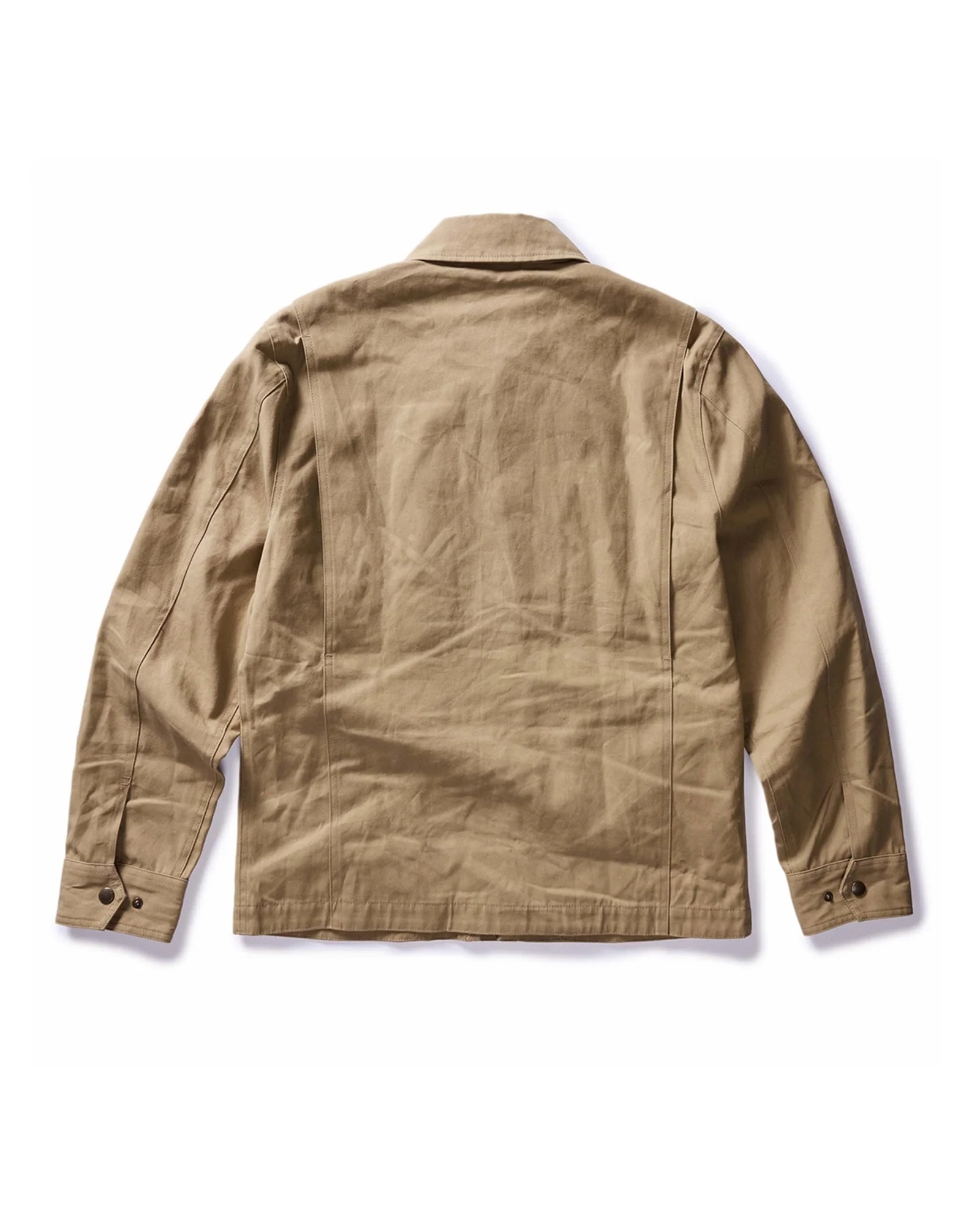 The Pathfinder Jacket in Khaki Dry Wax - Image 10