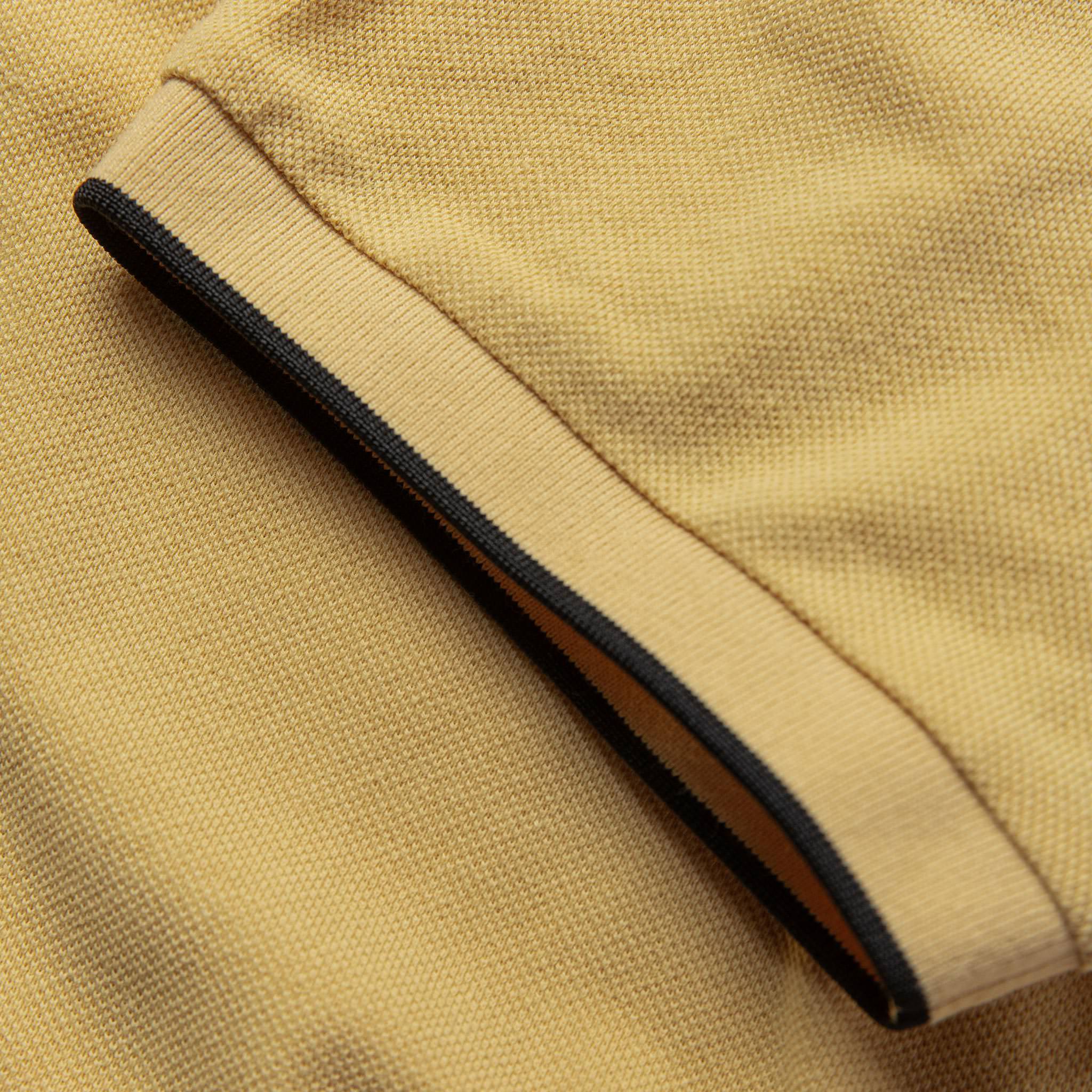 The Pique Polo in Straw - Image 6