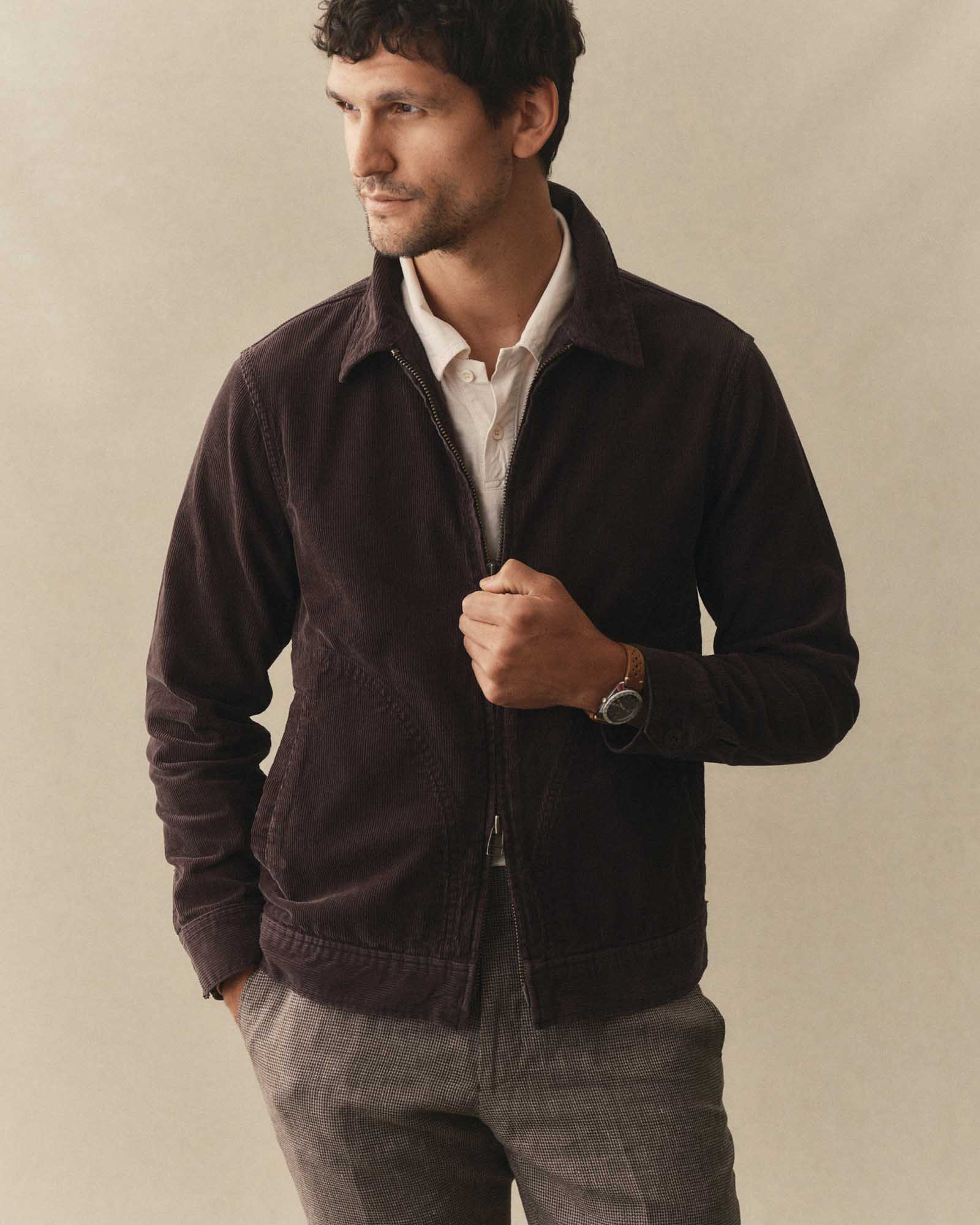 The Piston Jacket in Coal Corduroy - Image 2