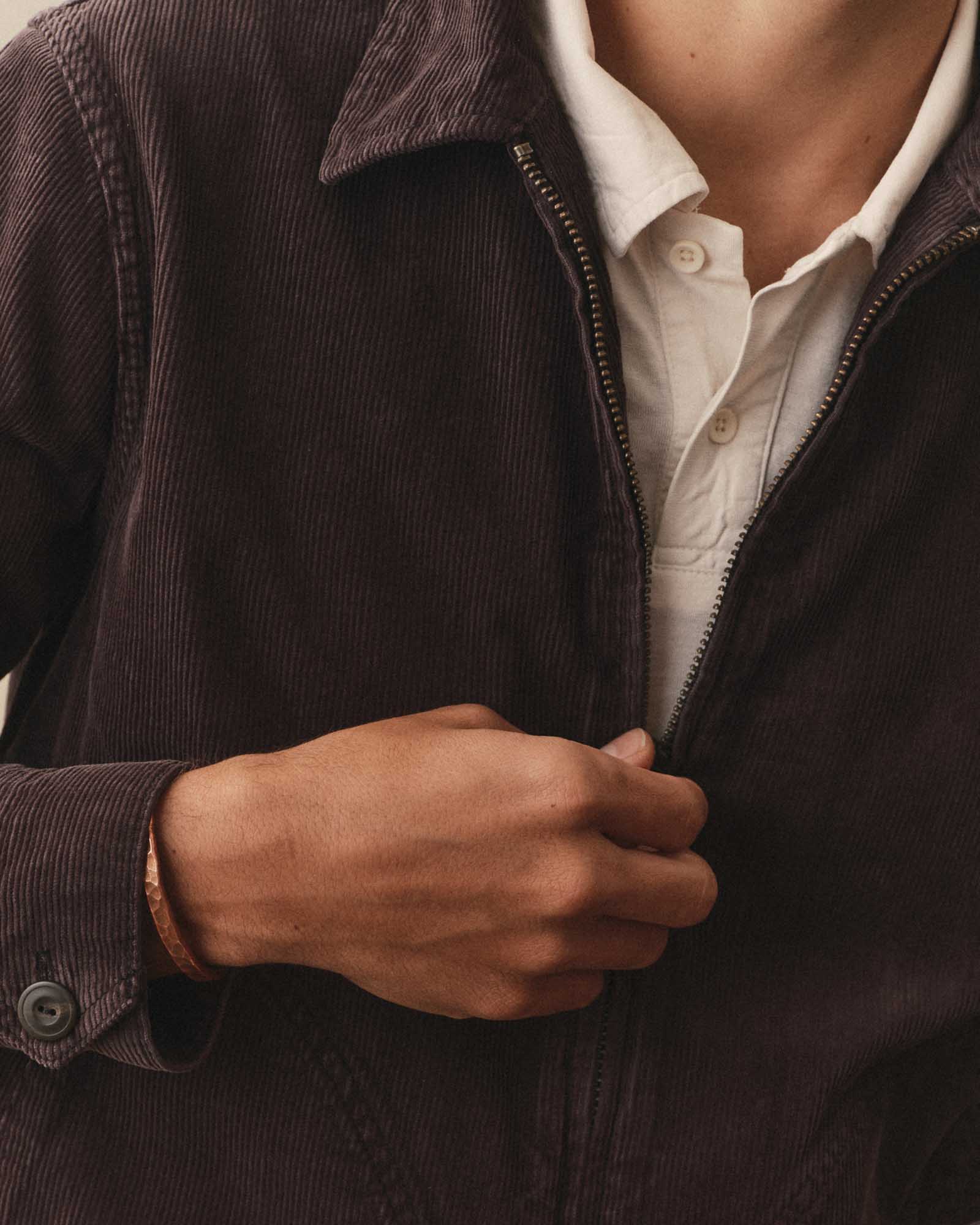 The Piston Jacket in Coal Corduroy - Image 4