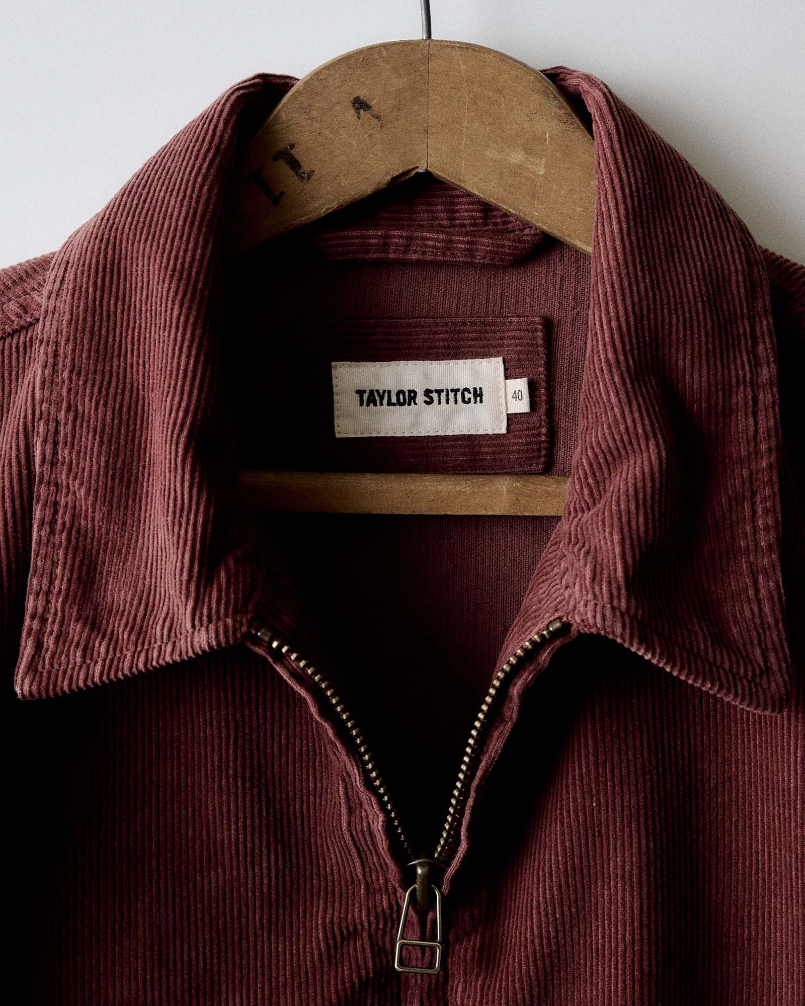 The Piston Jacket in Dried Cherry Corduroy - Image 5