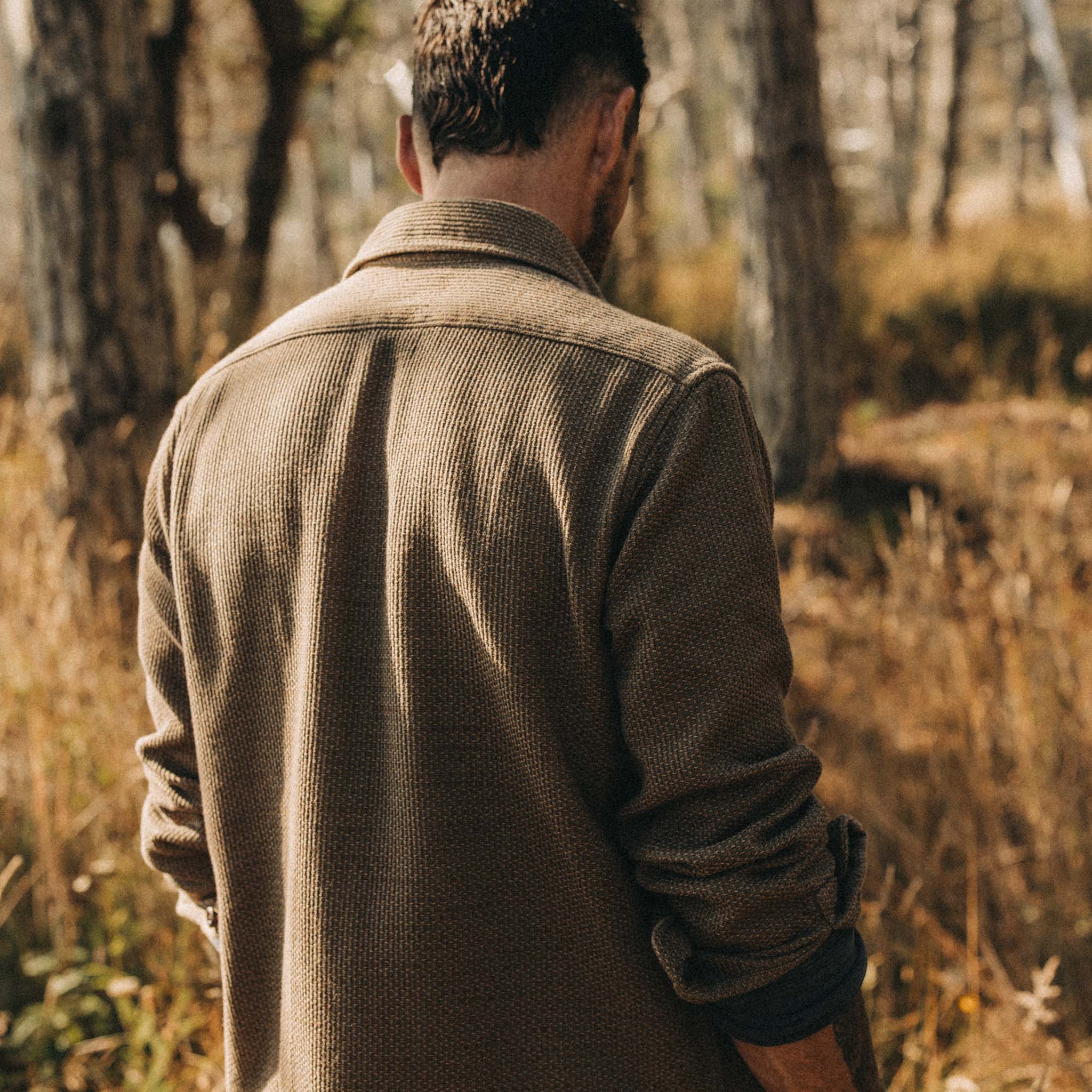 The Point Shirt in Cypress Sashiko - Image 4