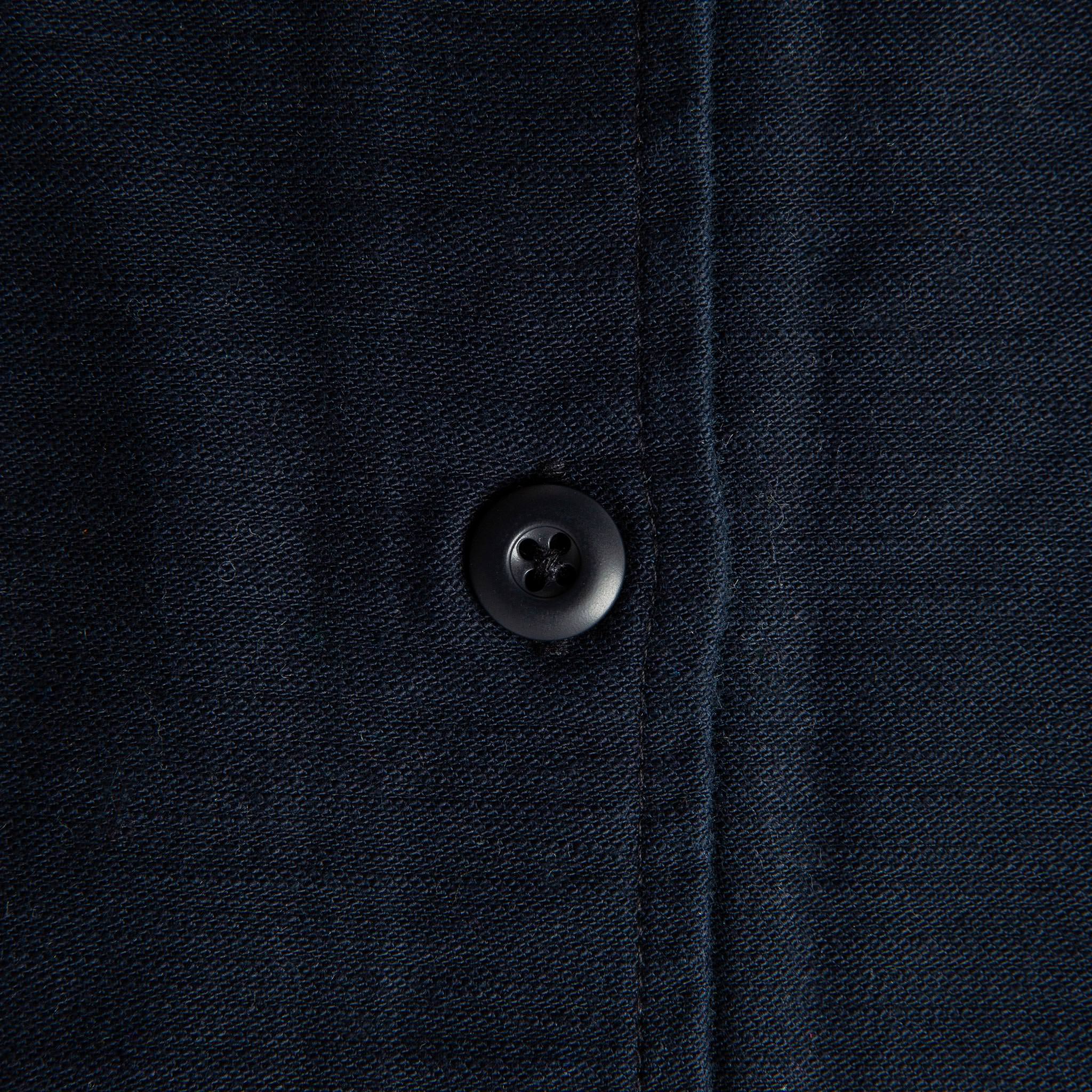 The Point Shirt in Navy Reverse Sateen - Image 9