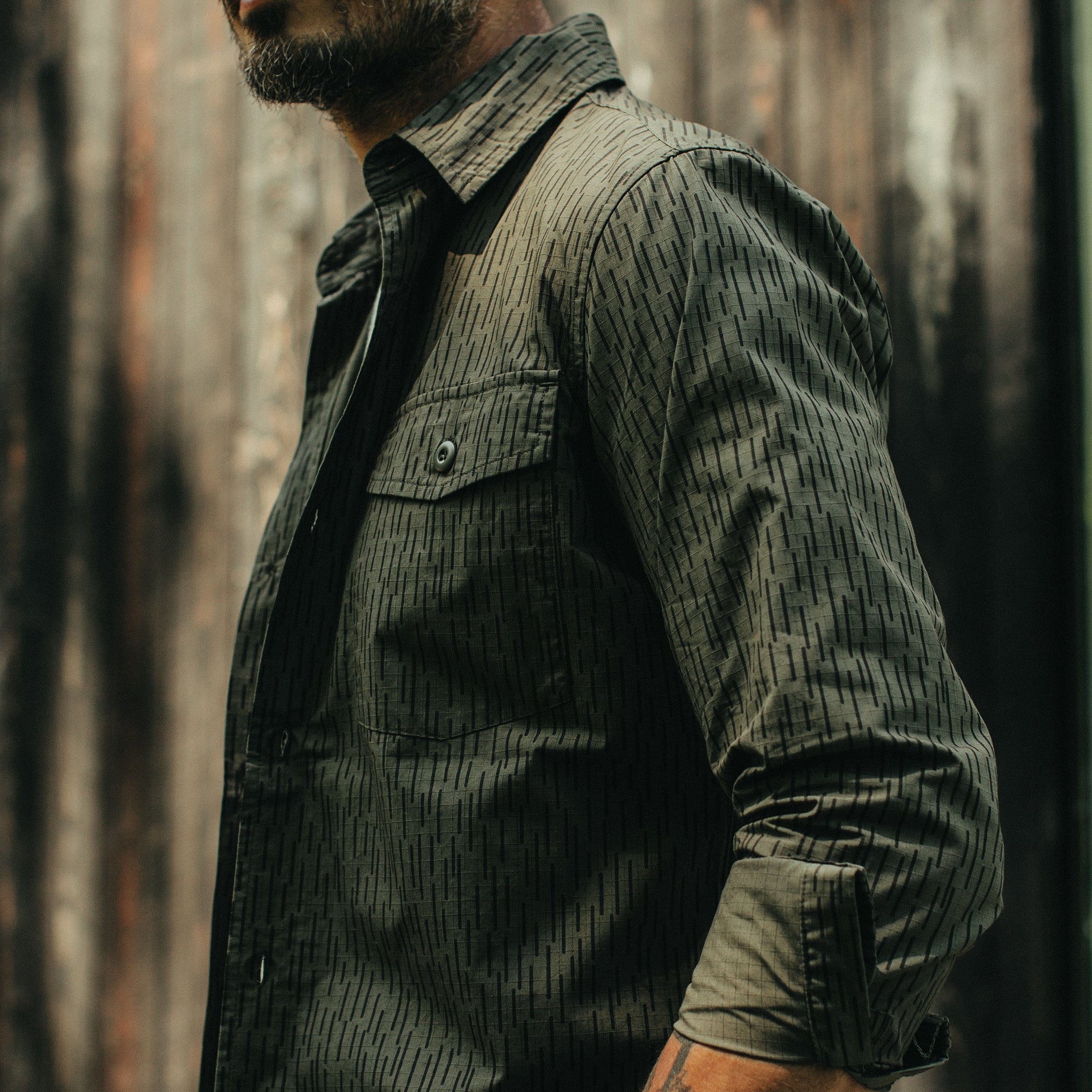 The Point Shirt in Rain Drop Camo - Image 4
