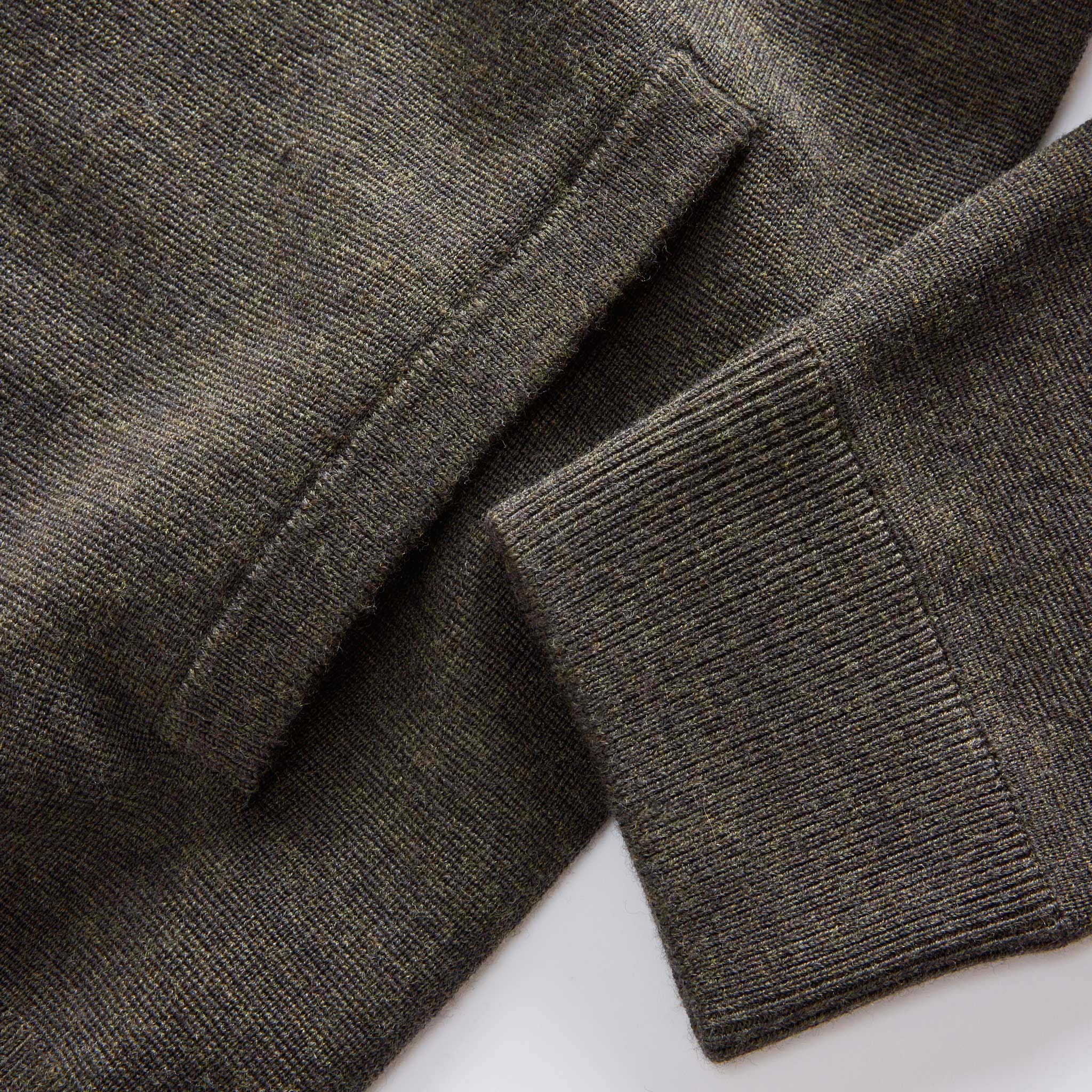 The Portola Bomber in Heather Loden Merino - Image 7