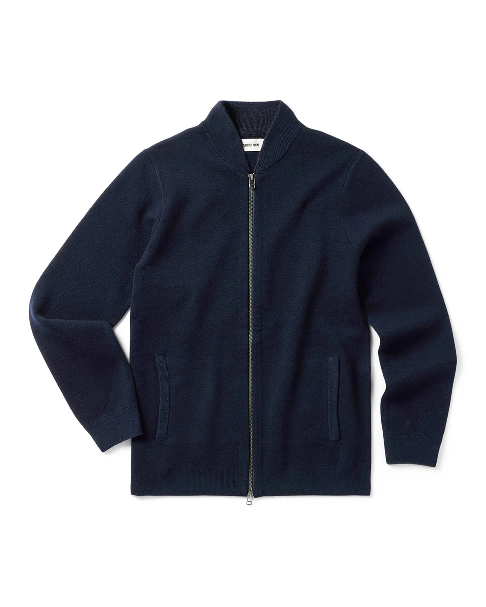 The Portola Bomber in Midnight Merino
