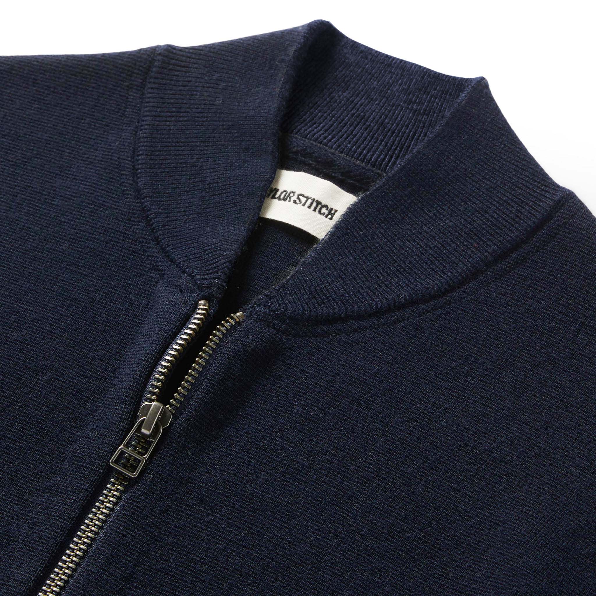 The Portola Bomber in Midnight Merino - Image 6