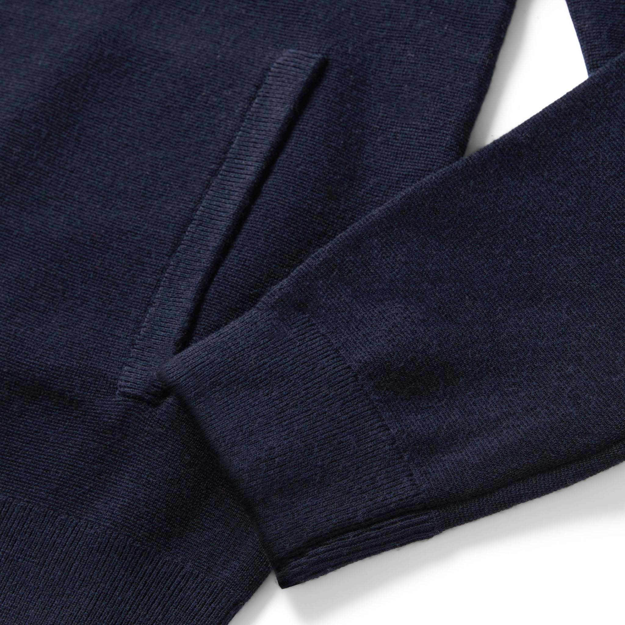The Portola Bomber in Midnight Merino - Image 8
