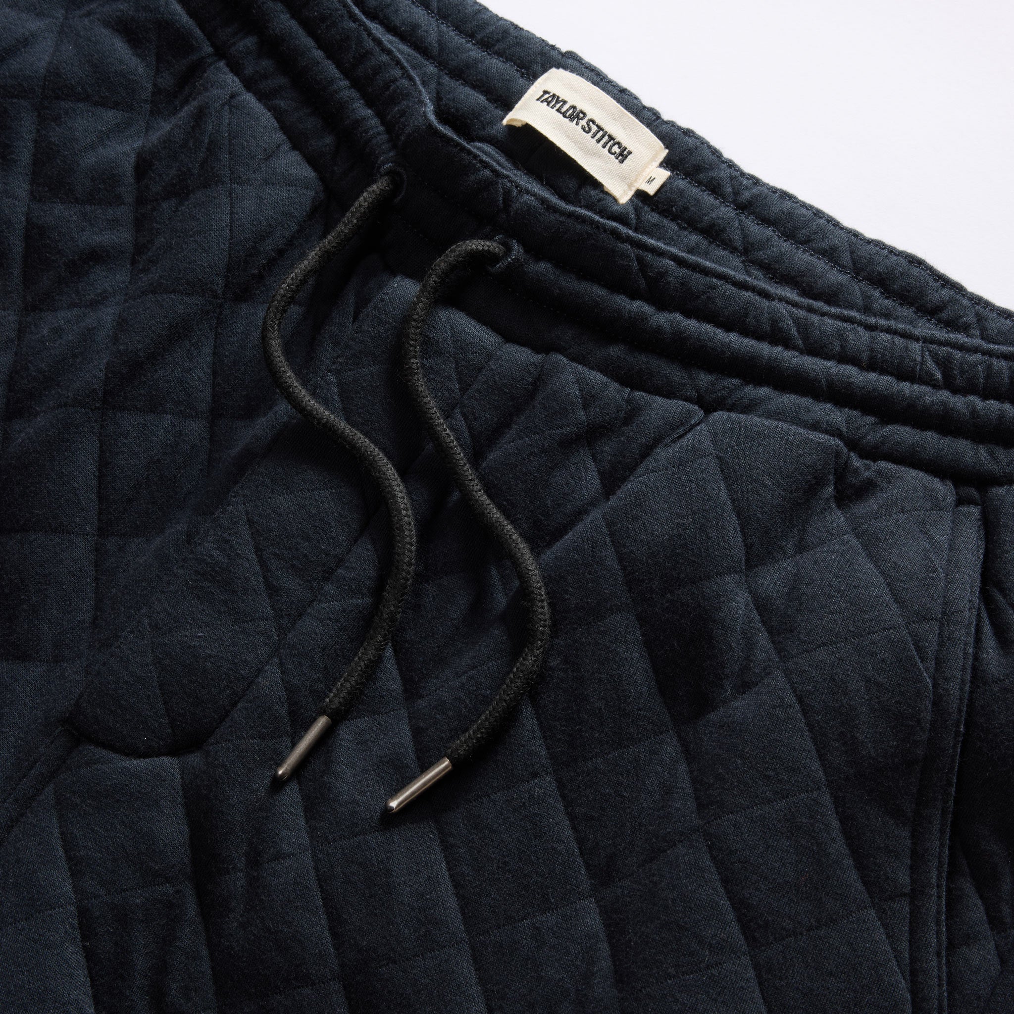 The Quilted Jersey Pant in Midnight Heather - Image 8