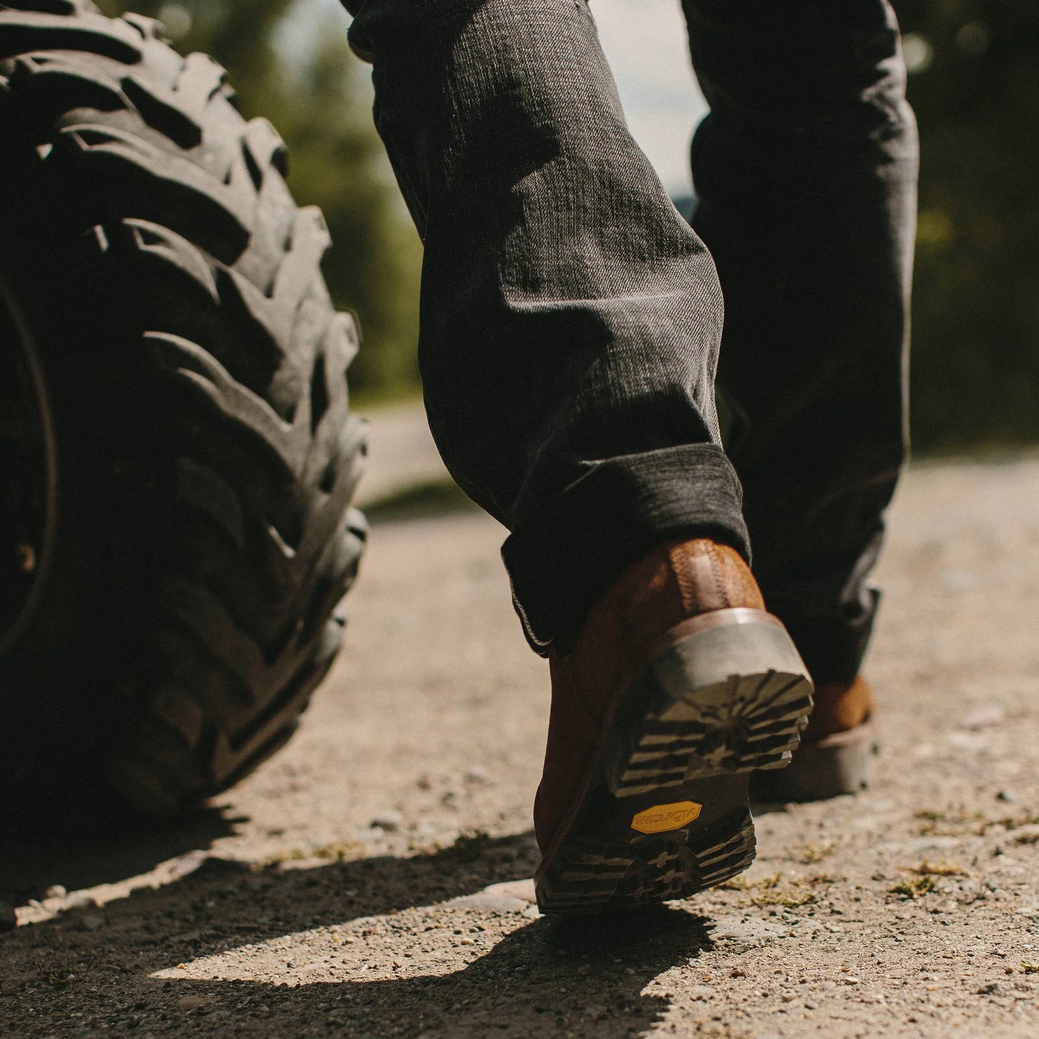 The Ranch Boot in Redwood Waxed Suede - Image 5