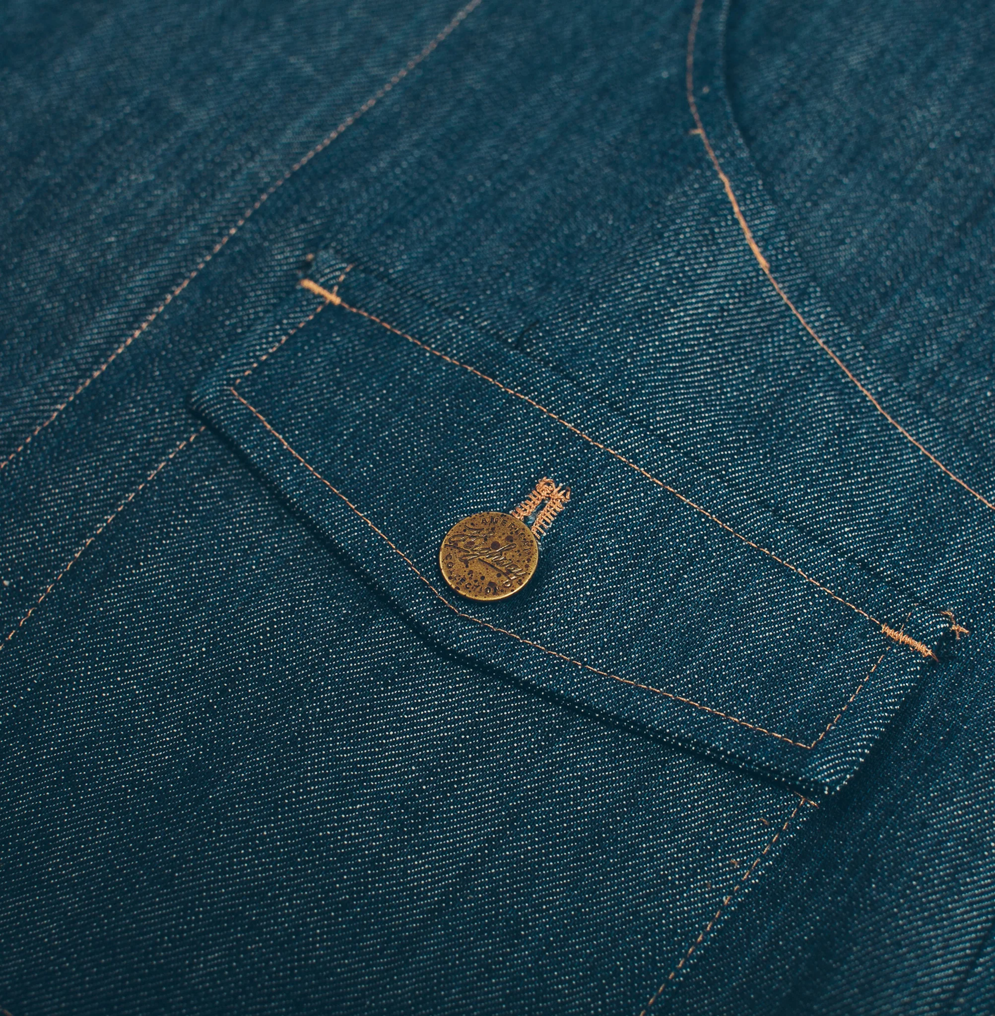 Raw Denim Rider Jacket - Image 4